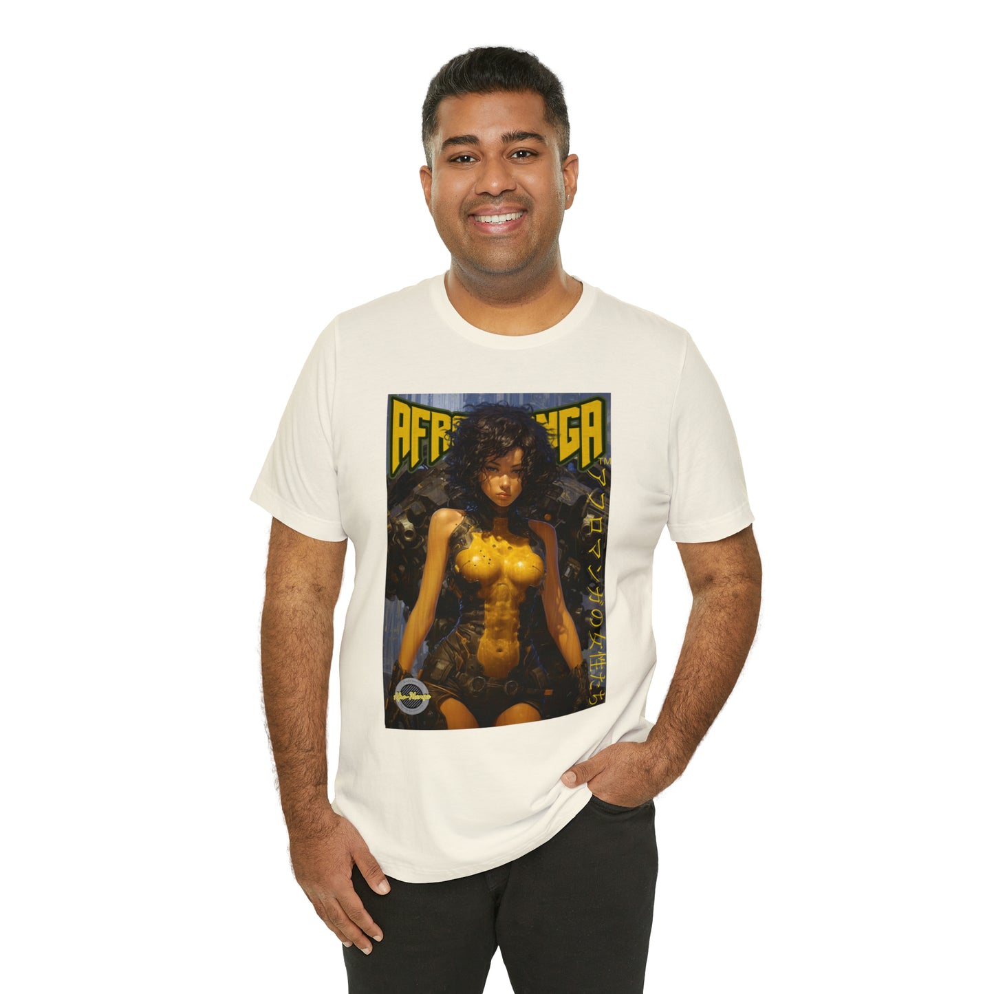 The Ladies of Afro Manga Unisex Jersey Short Sleeve Tee