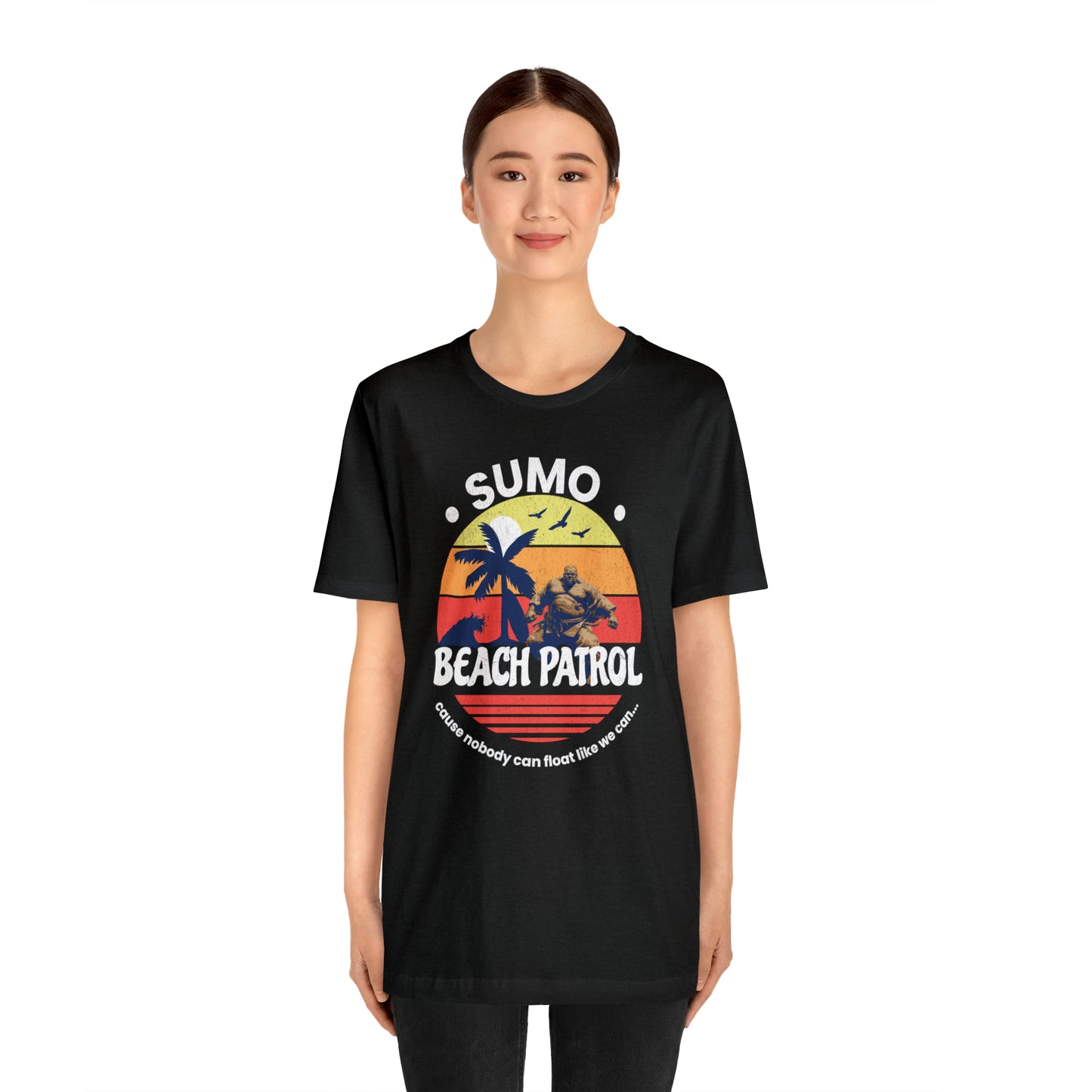 Sumo Beach Patrol Unisex Jersey Short Sleeve Tee