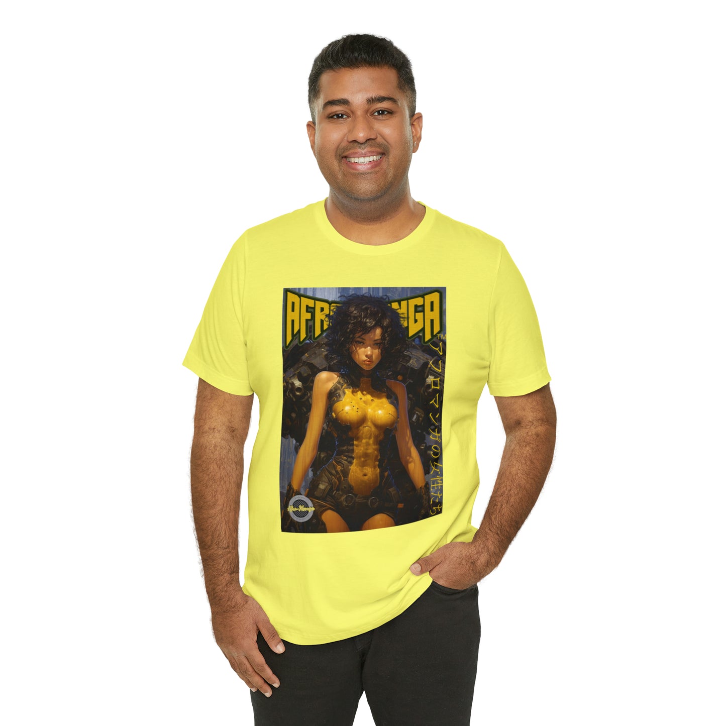 The Ladies of Afro Manga Unisex Jersey Short Sleeve Tee