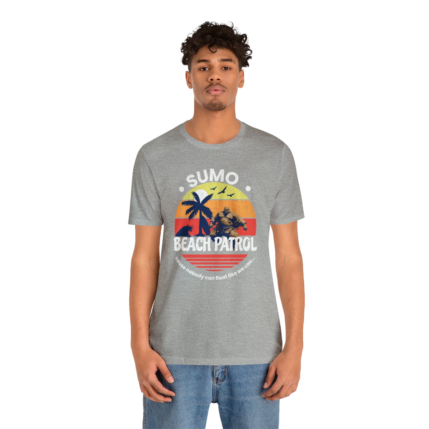 Sumo Beach Patrol Unisex Jersey Short Sleeve Tee