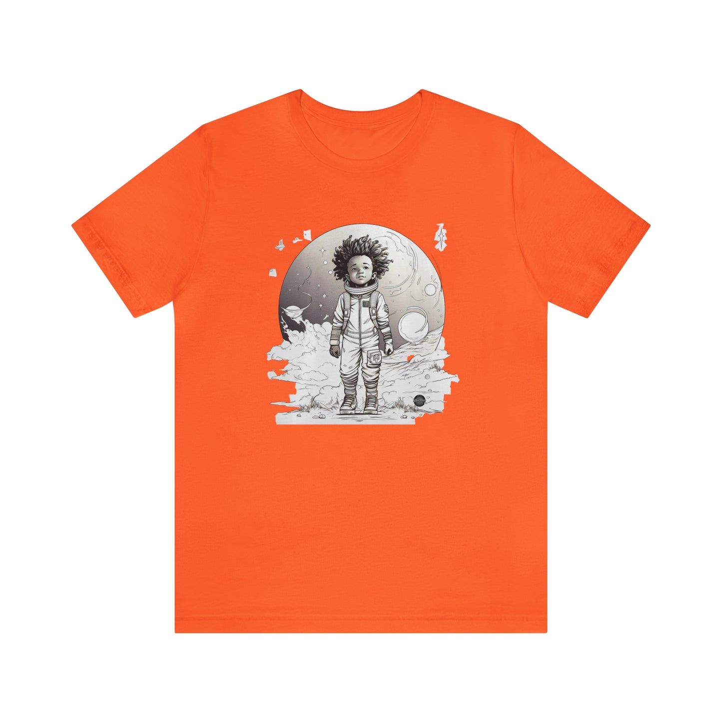 Space Cadet Unisex Jersey Short Sleeve Tee - Afro-MangaT-ShirtPrintify25167184449320816879