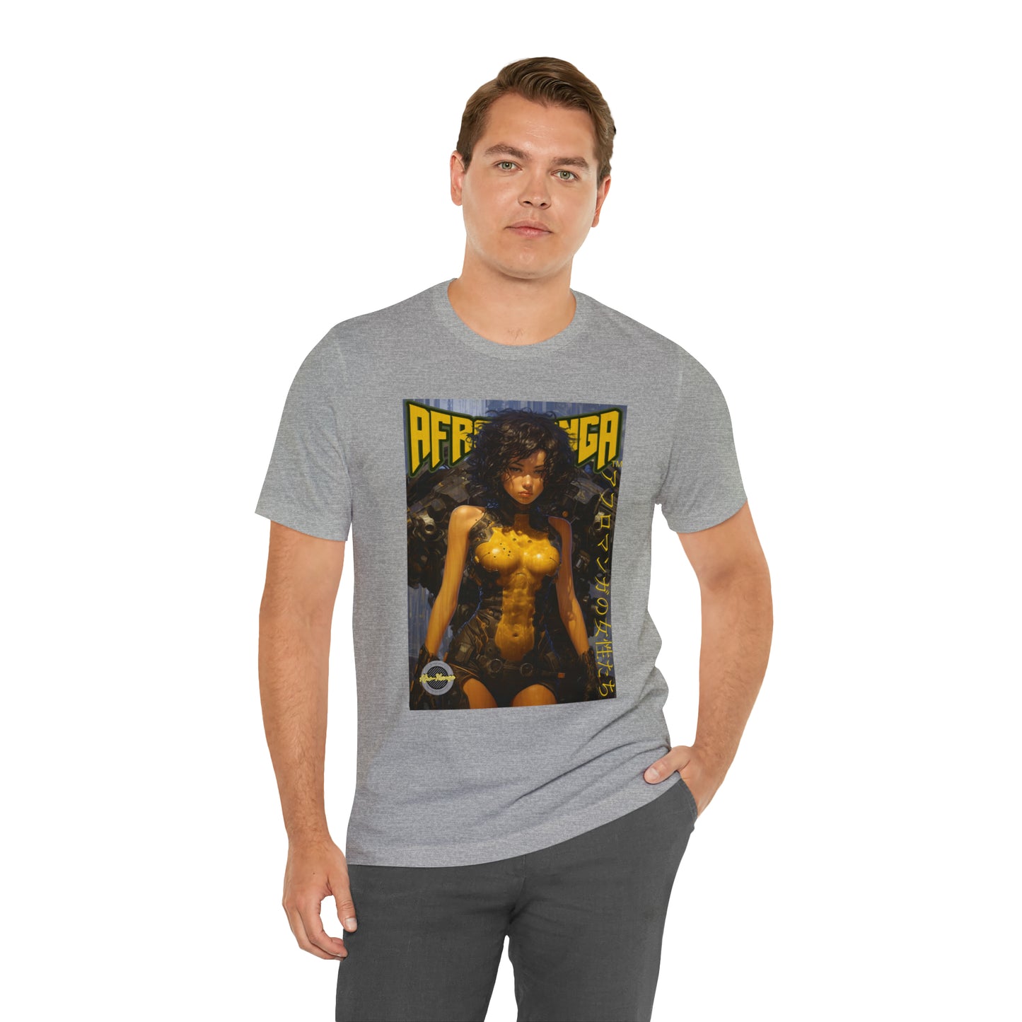 The Ladies of Afro Manga Unisex Jersey Short Sleeve Tee