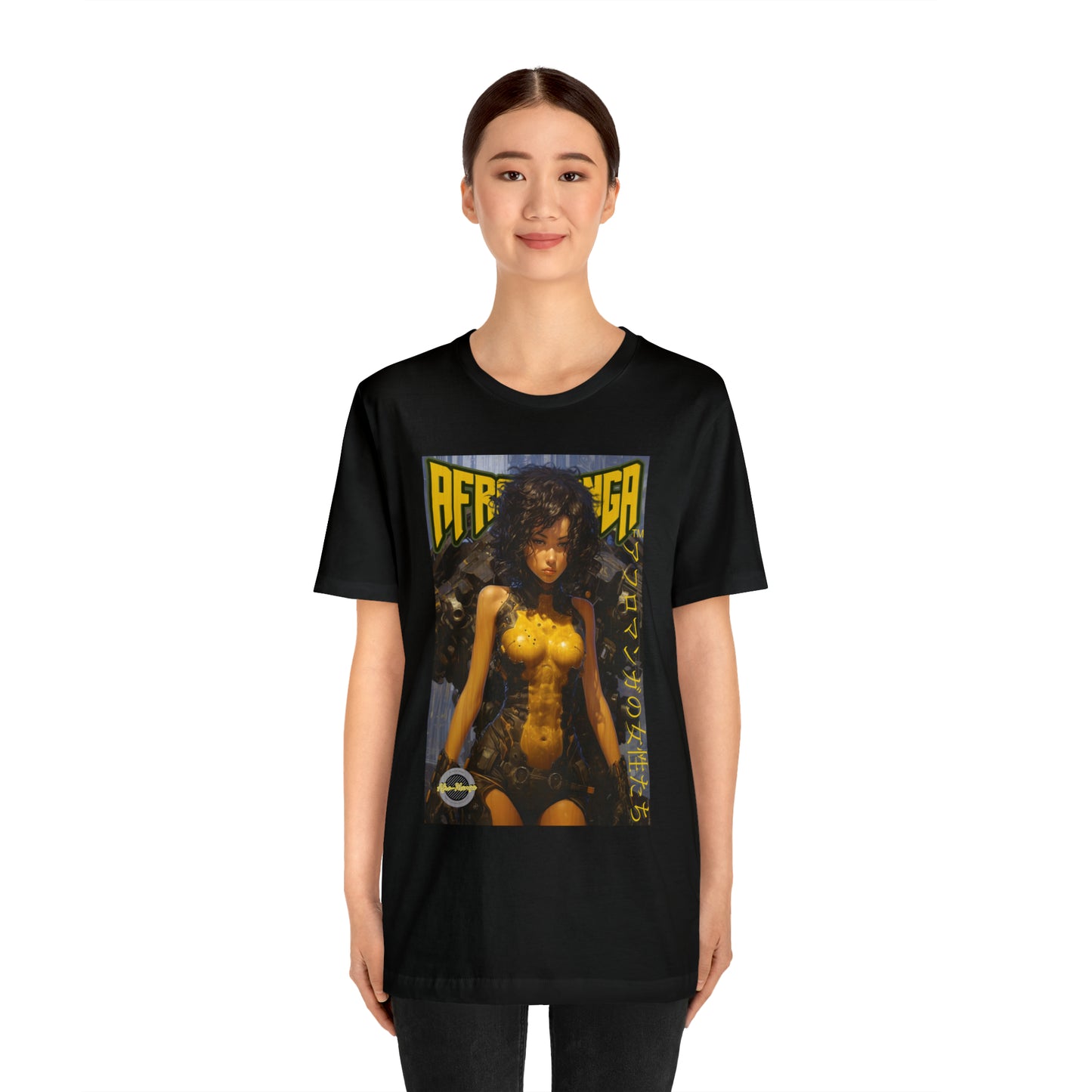 The Ladies of Afro Manga Unisex Jersey Short Sleeve Tee