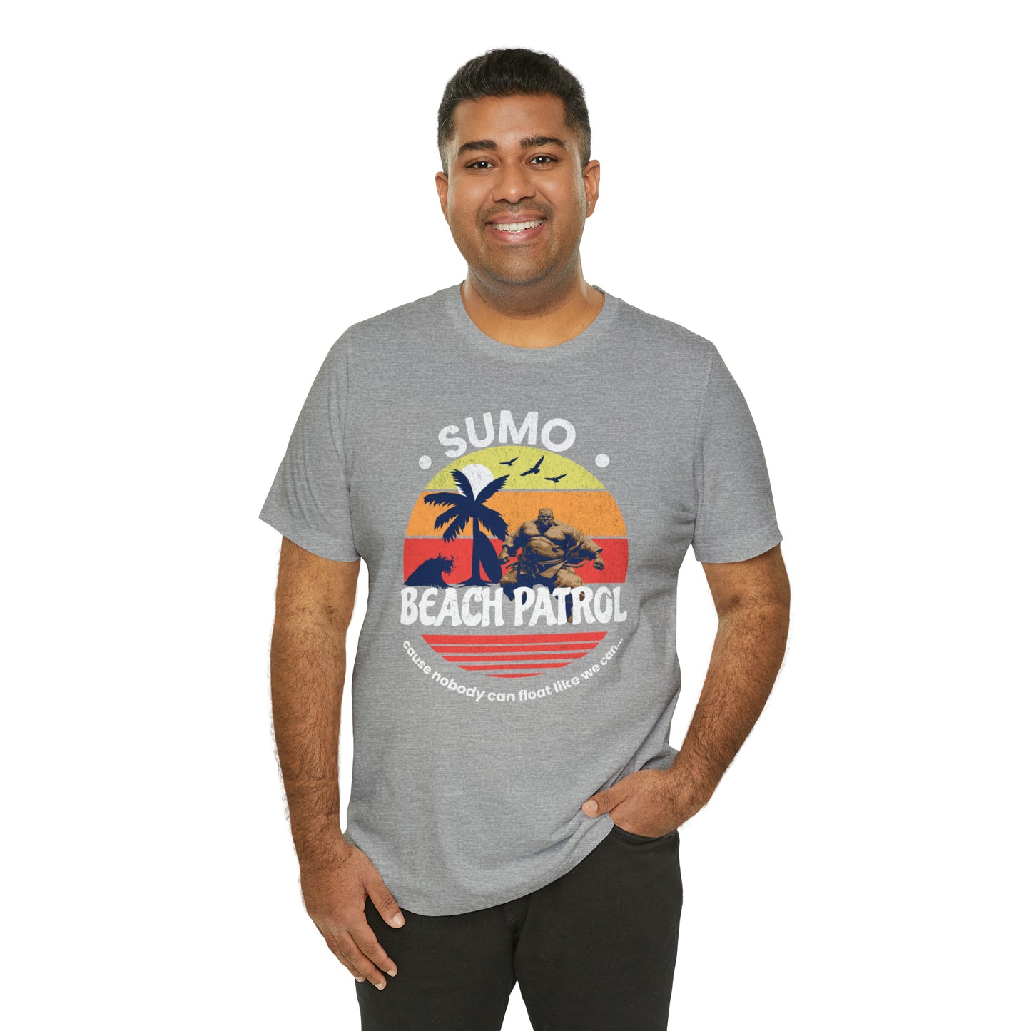 Sumo Beach Patrol Unisex Jersey Short Sleeve Tee