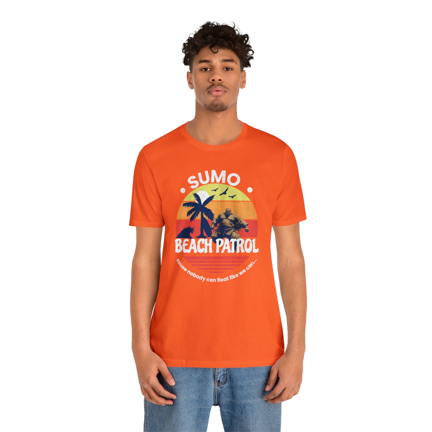 Sumo Beach Patrol Unisex Jersey Short Sleeve Tee