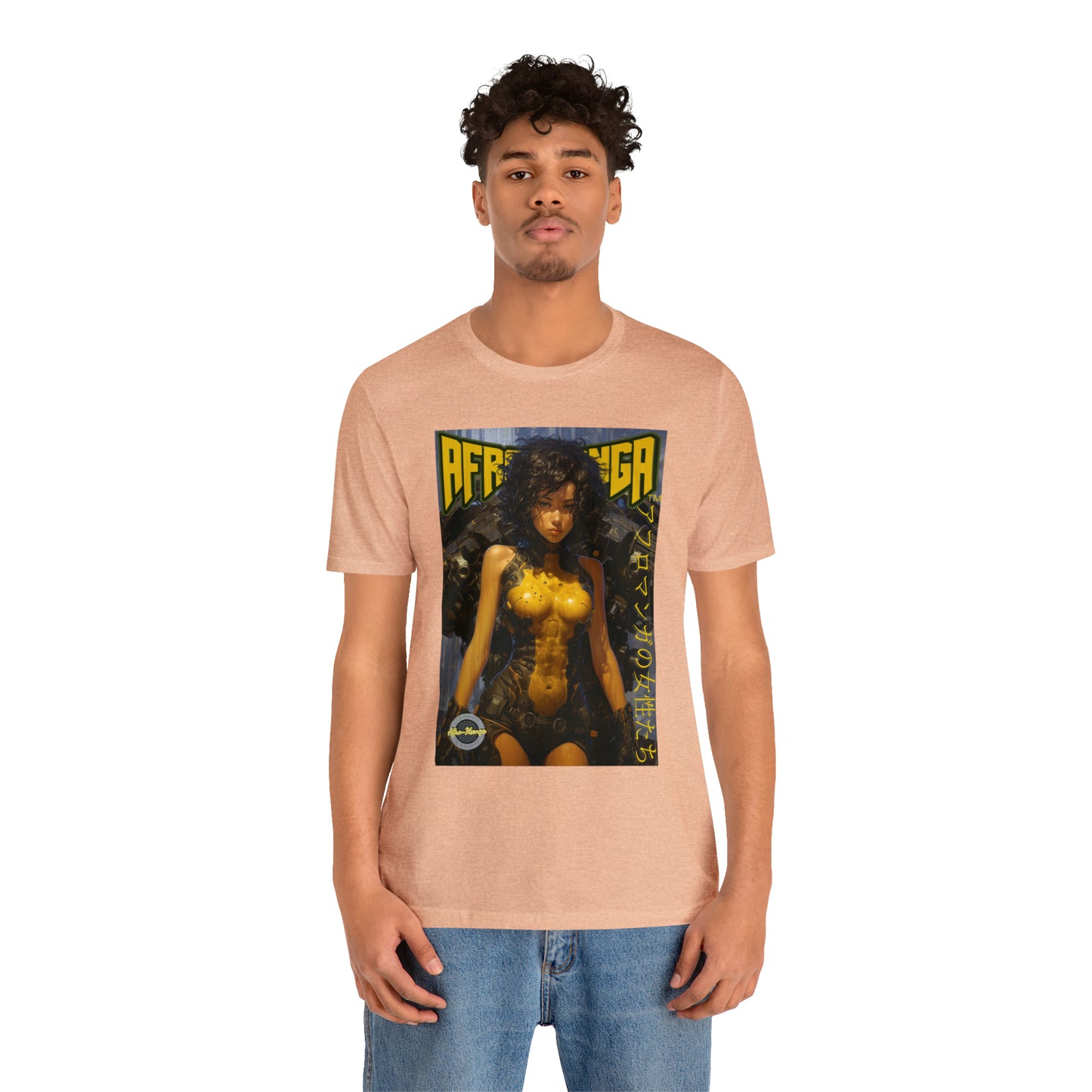 The Ladies of Afro Manga Unisex Jersey Short Sleeve Tee