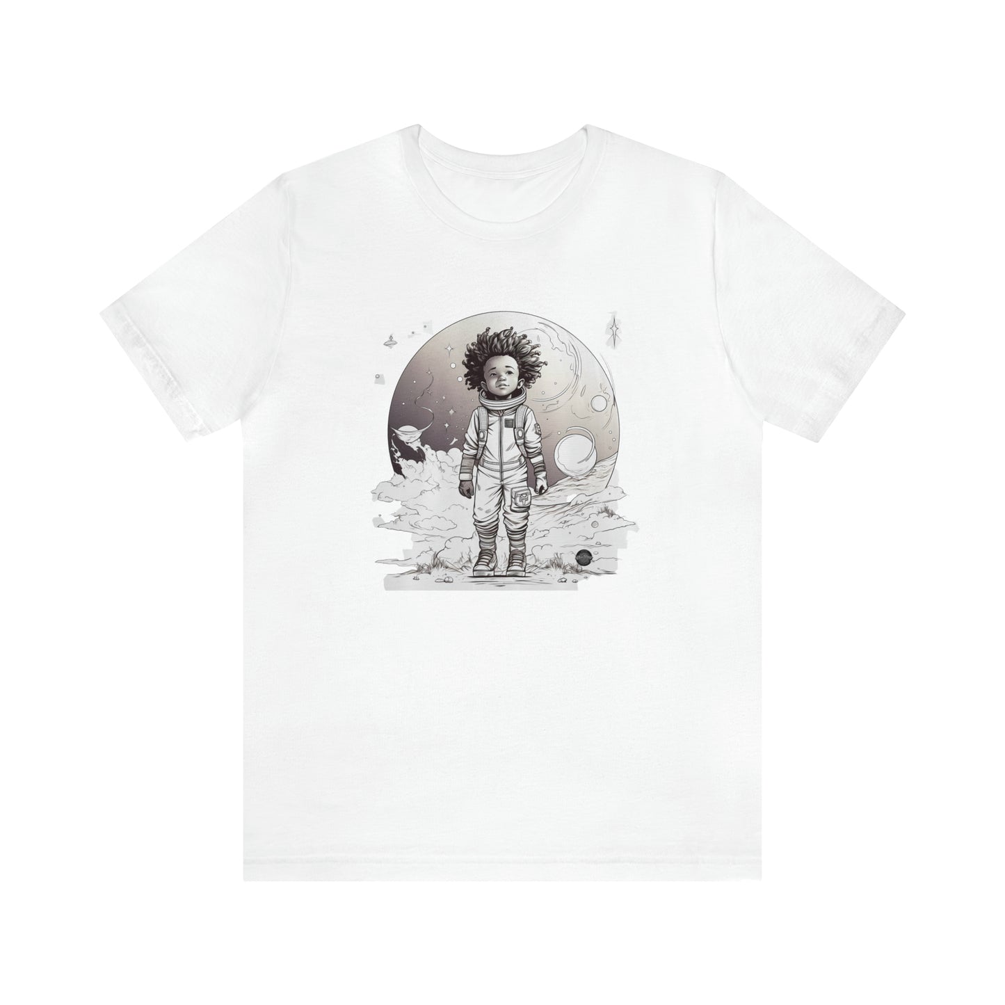 Space Cadet Unisex Jersey Short Sleeve Tee - Afro-MangaT-ShirtPrintify94327001413416626968