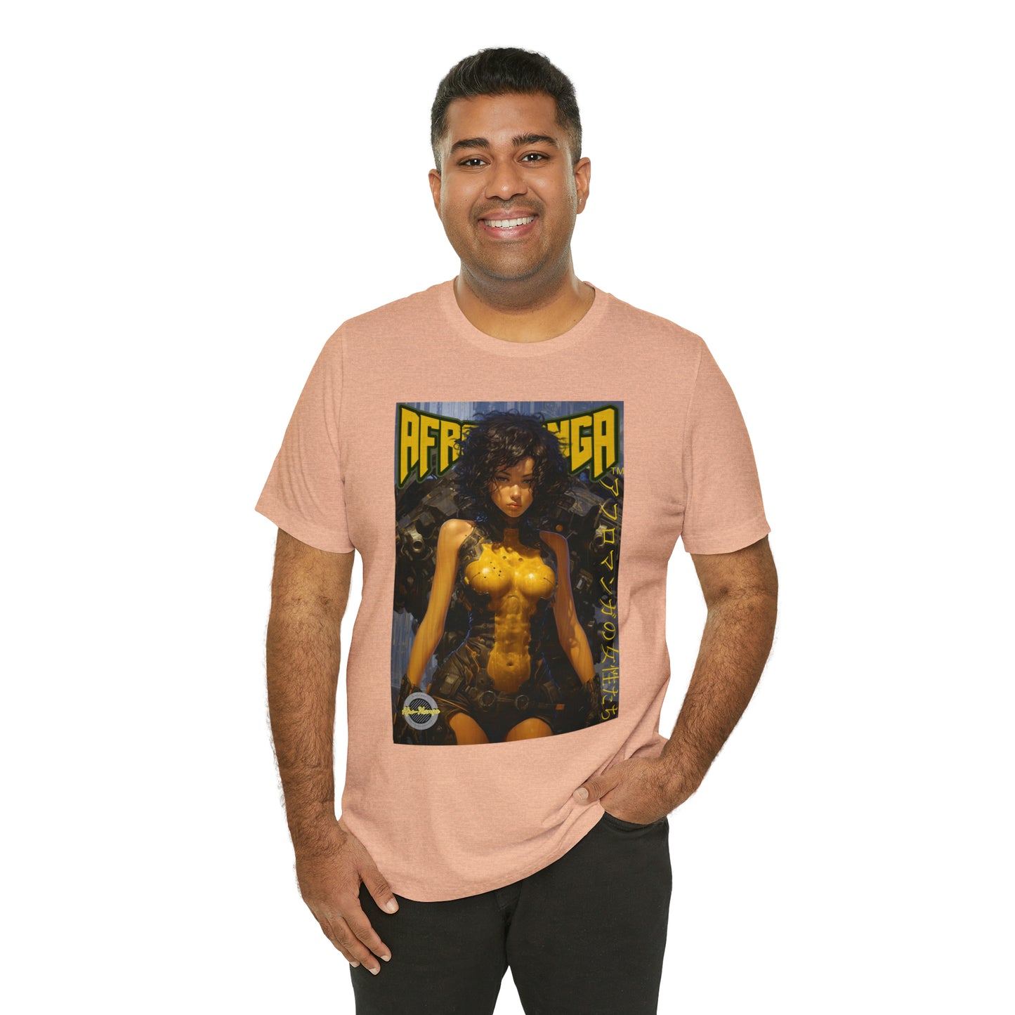 The Ladies of Afro Manga Unisex Jersey Short Sleeve Tee