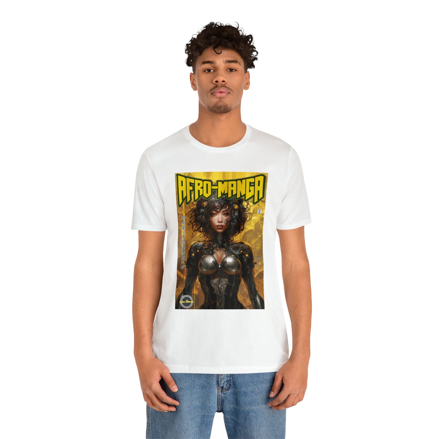 The Ladies of Afro-Manga Variant #1 Unisex Jersey Short Sleeve Tee