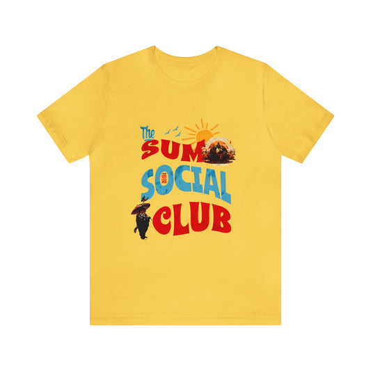 Sumo Social Club Unisex Jersey Short Sleeve Tee