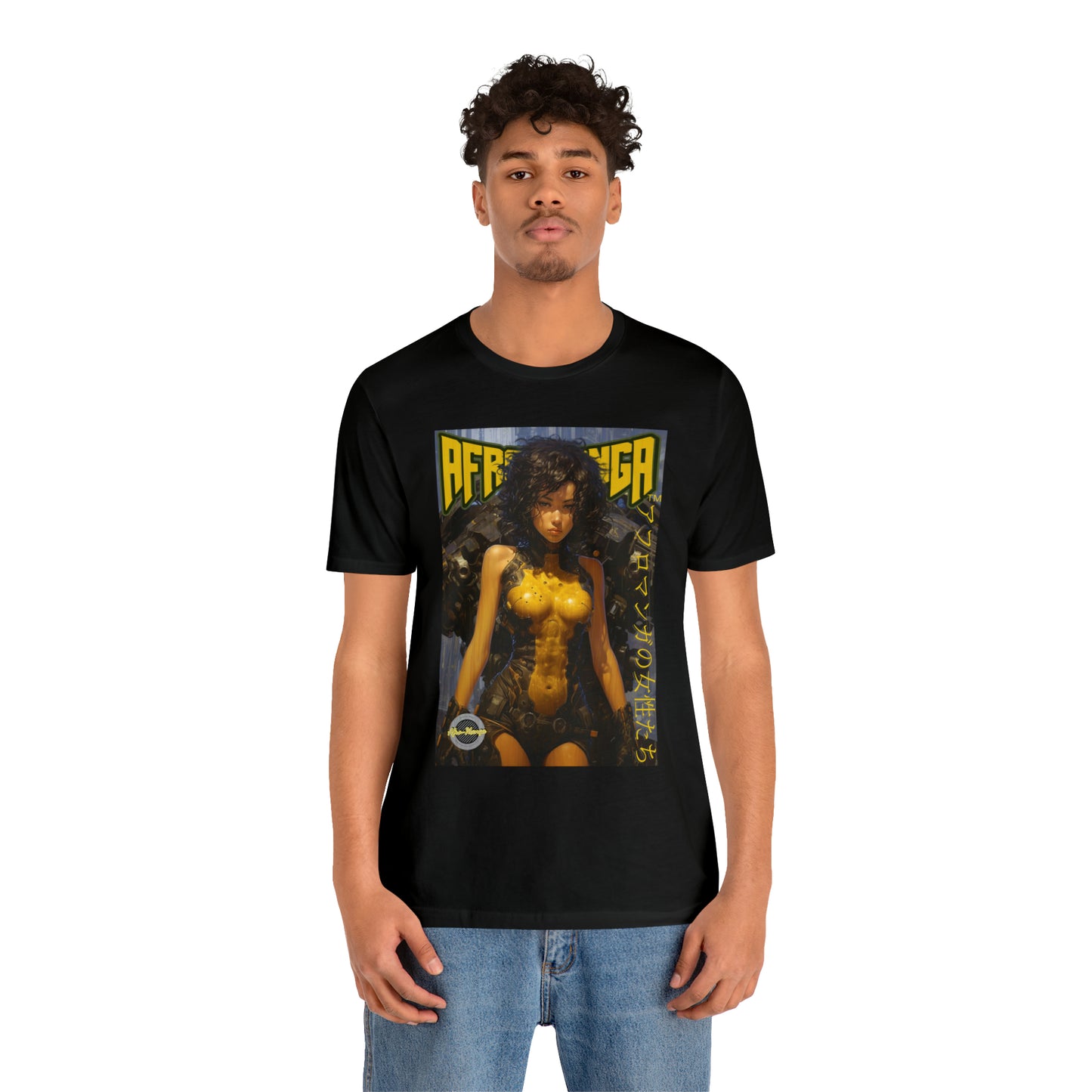 The Ladies of Afro Manga Unisex Jersey Short Sleeve Tee