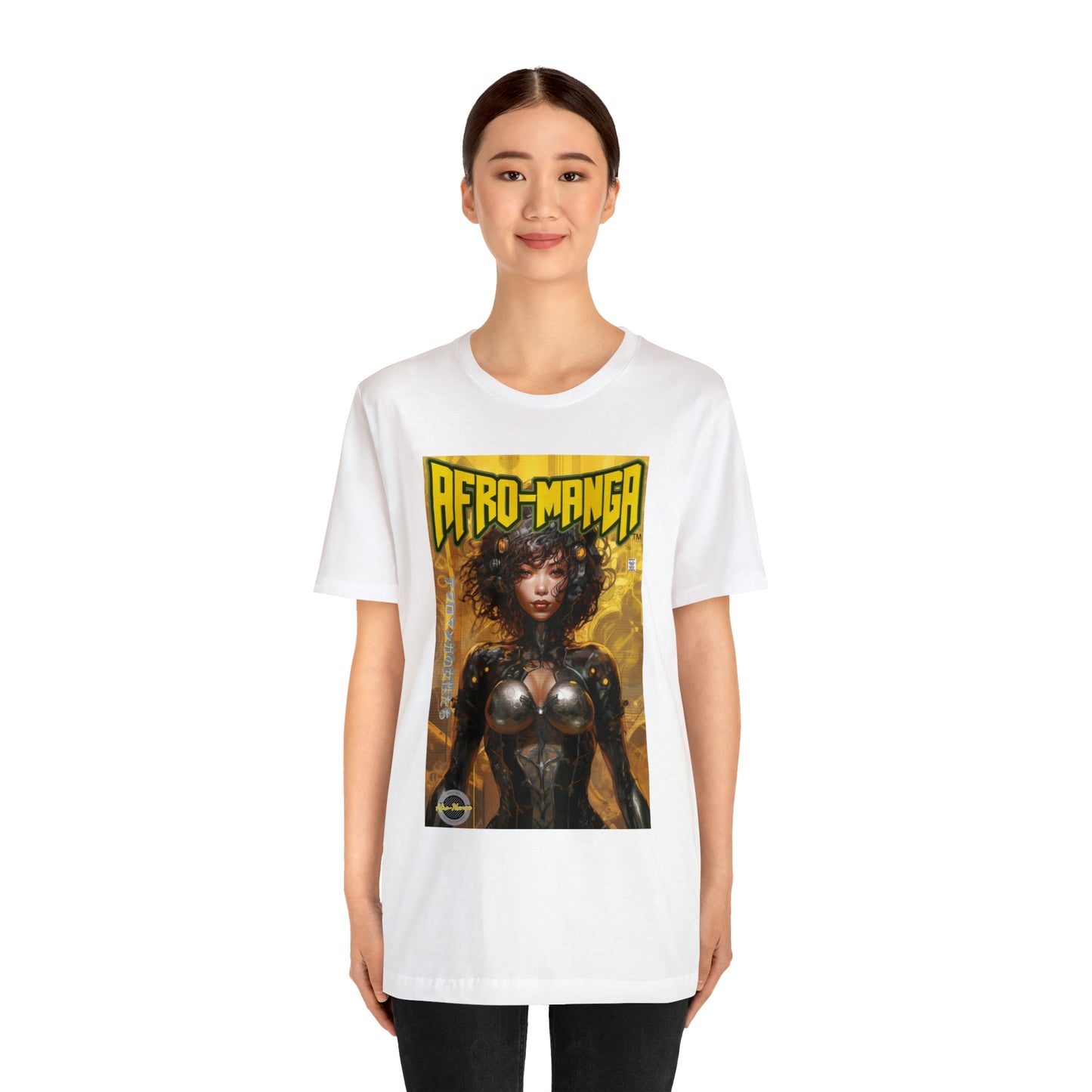 The Ladies of Afro-Manga Variant #1 Unisex Jersey Short Sleeve Tee