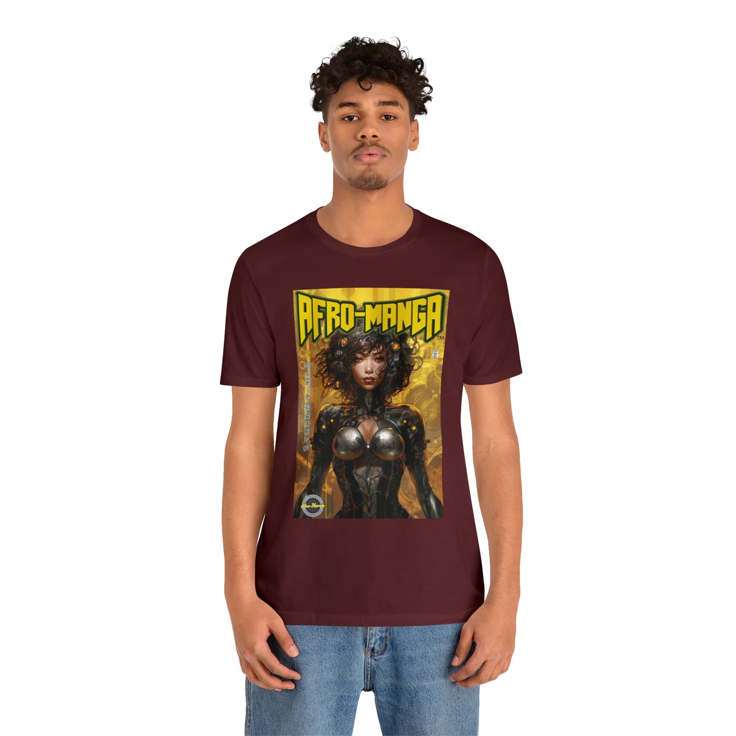 The Ladies of Afro-Manga Variant #1 Unisex Jersey Short Sleeve Tee