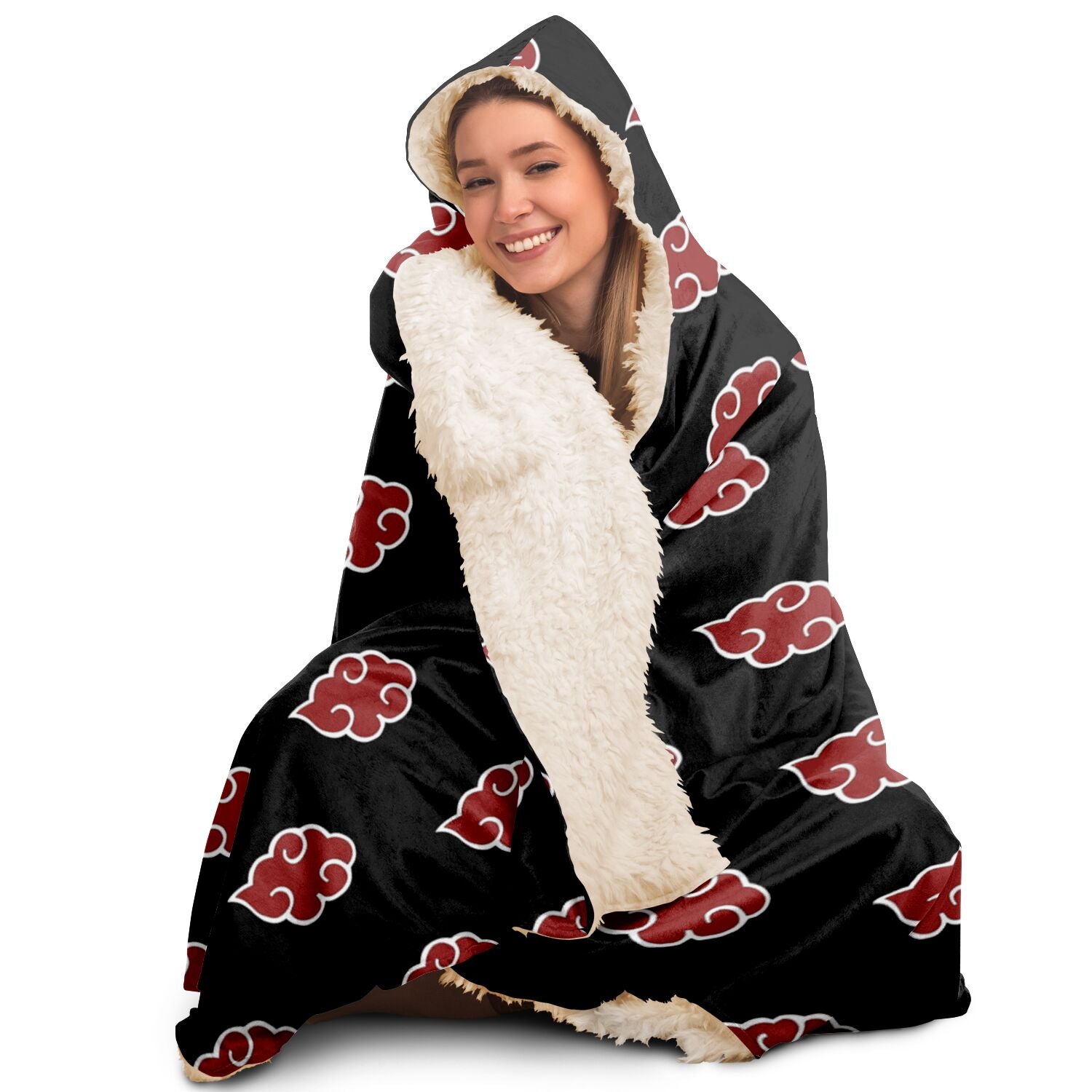 "Clan Cloud Hooded Blanket" - Afro-Manga