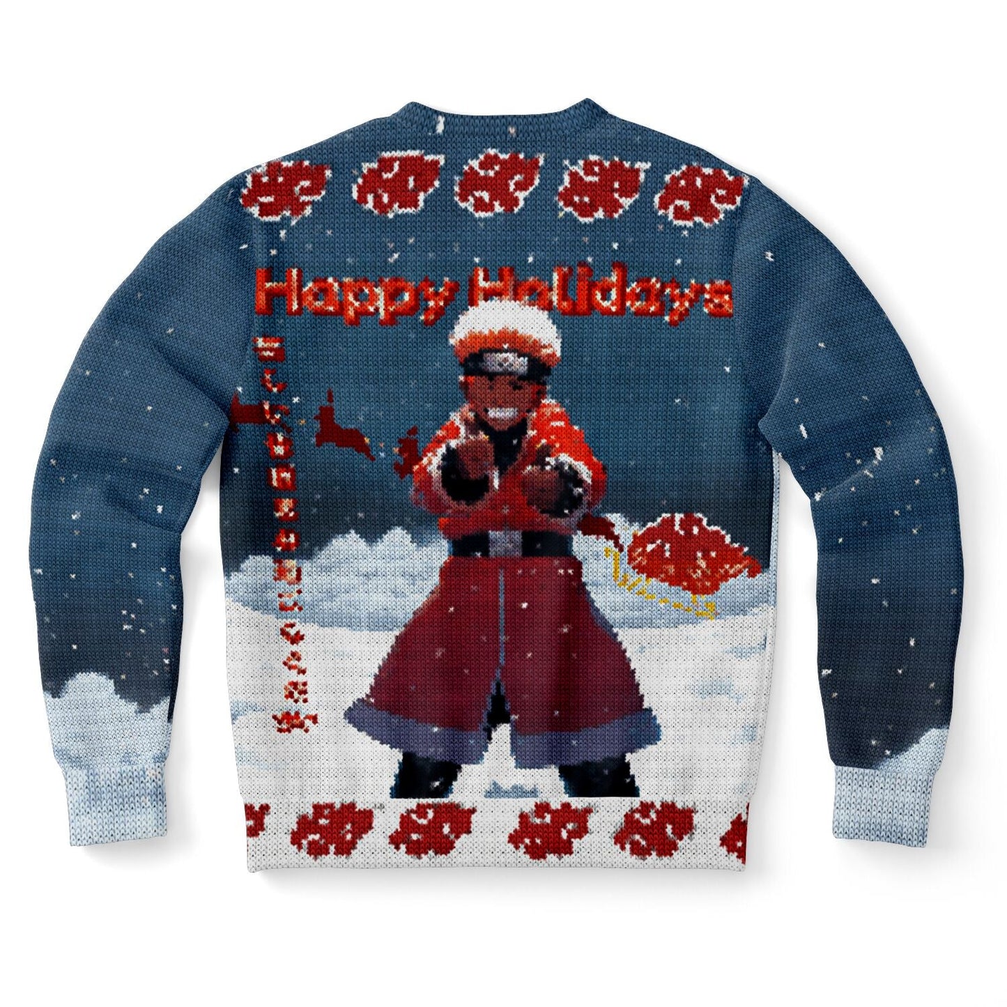 "Cloud Clan Ugly X-Mas" Sweatshirt - Afro-Manga