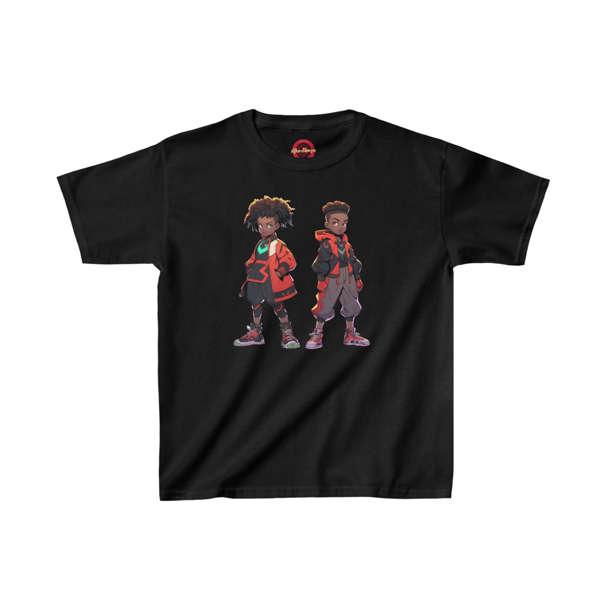 EJ and Leandro Kid's Heavy Cotton™ Tee - Afro-Manga