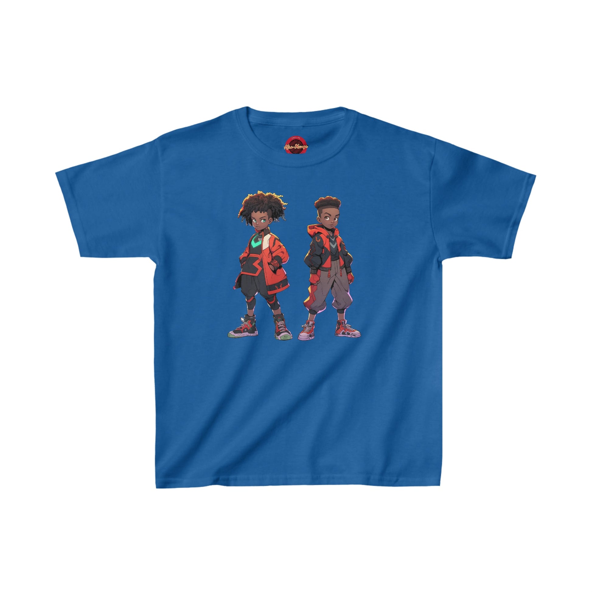 EJ and Leandro Kid's Heavy Cotton™ Tee - Afro-Manga