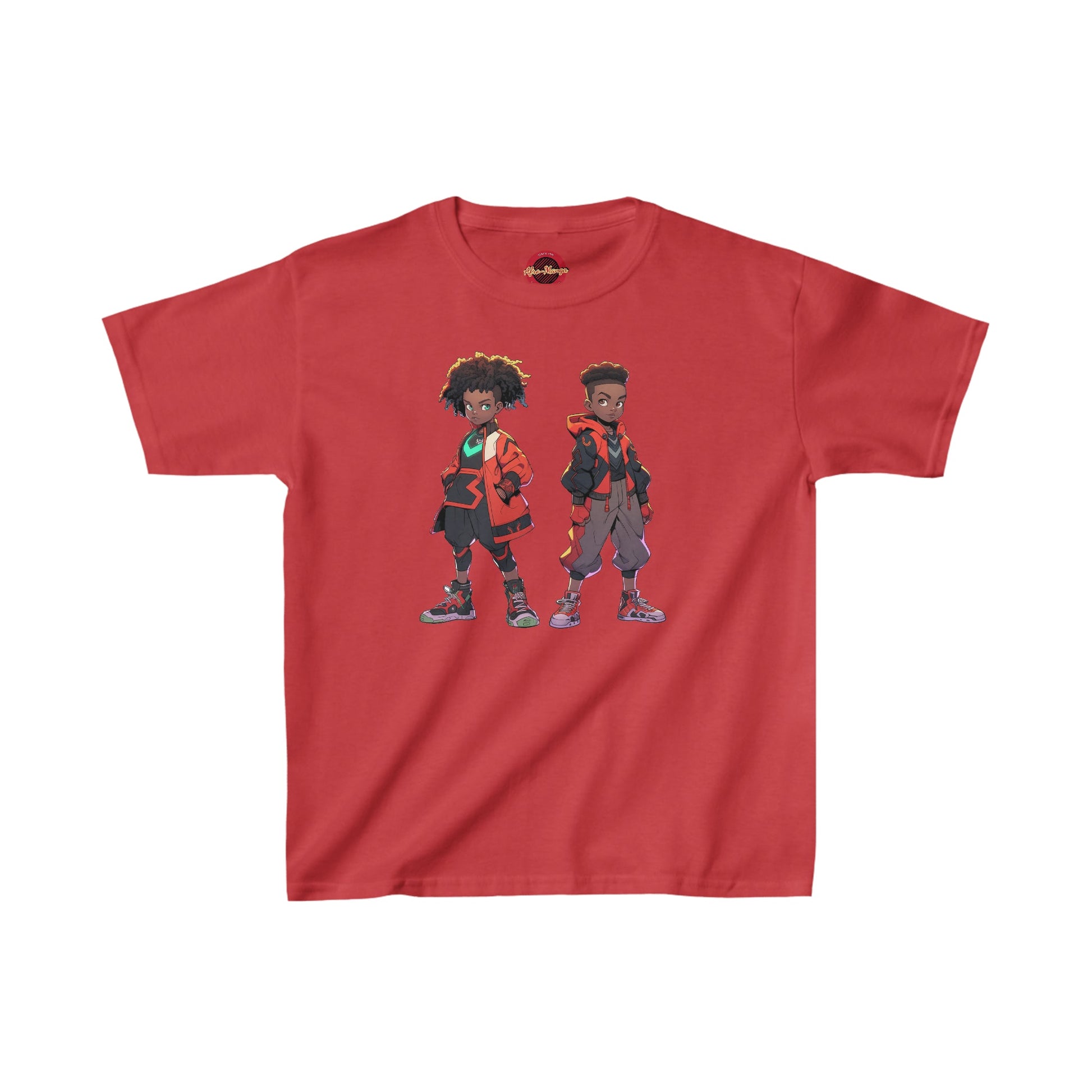 EJ and Leandro Kid's Heavy Cotton™ Tee - Afro-Manga