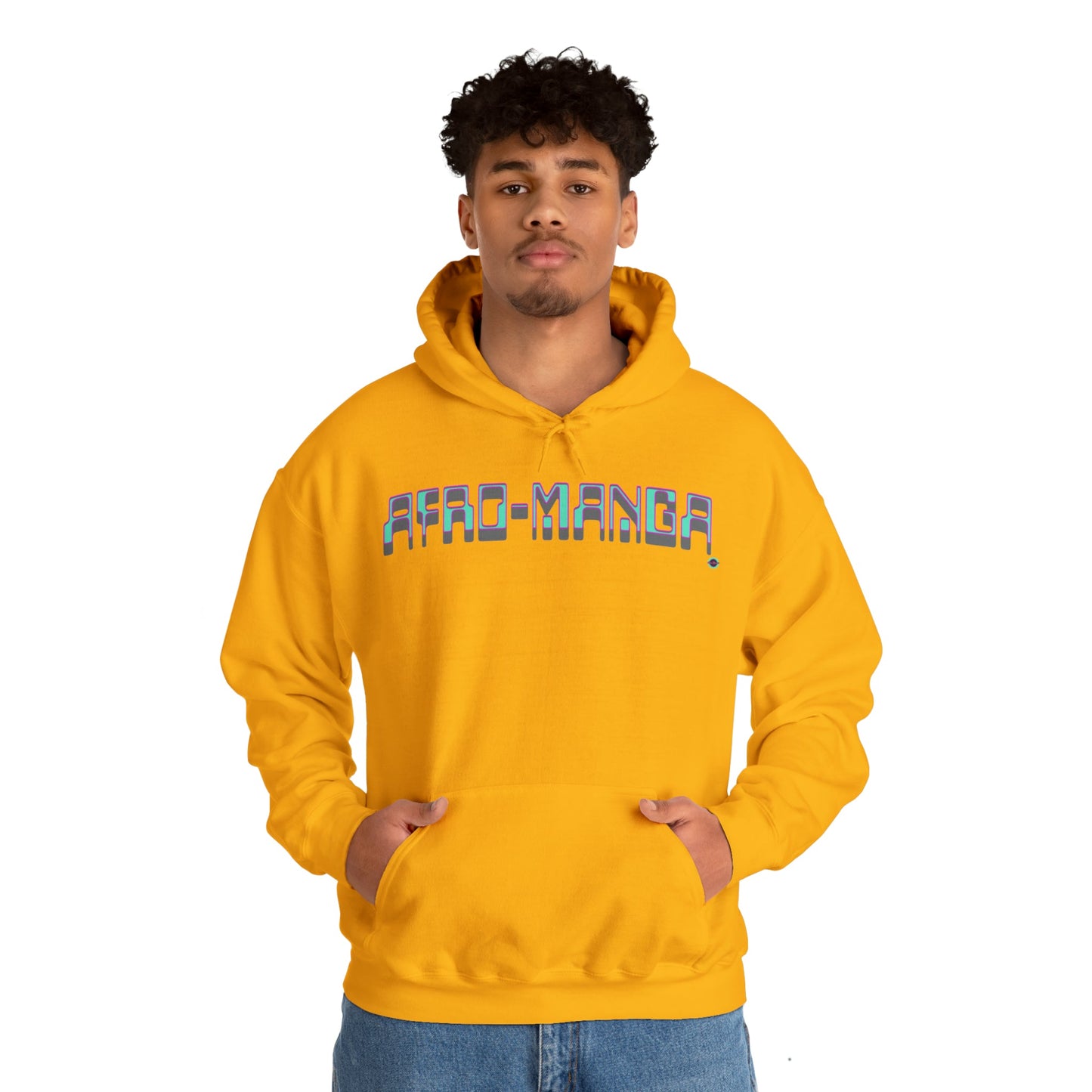 LOCS - K7 Unisex Heavy Blend™ Hooded Sweatshirt - Afro-Manga