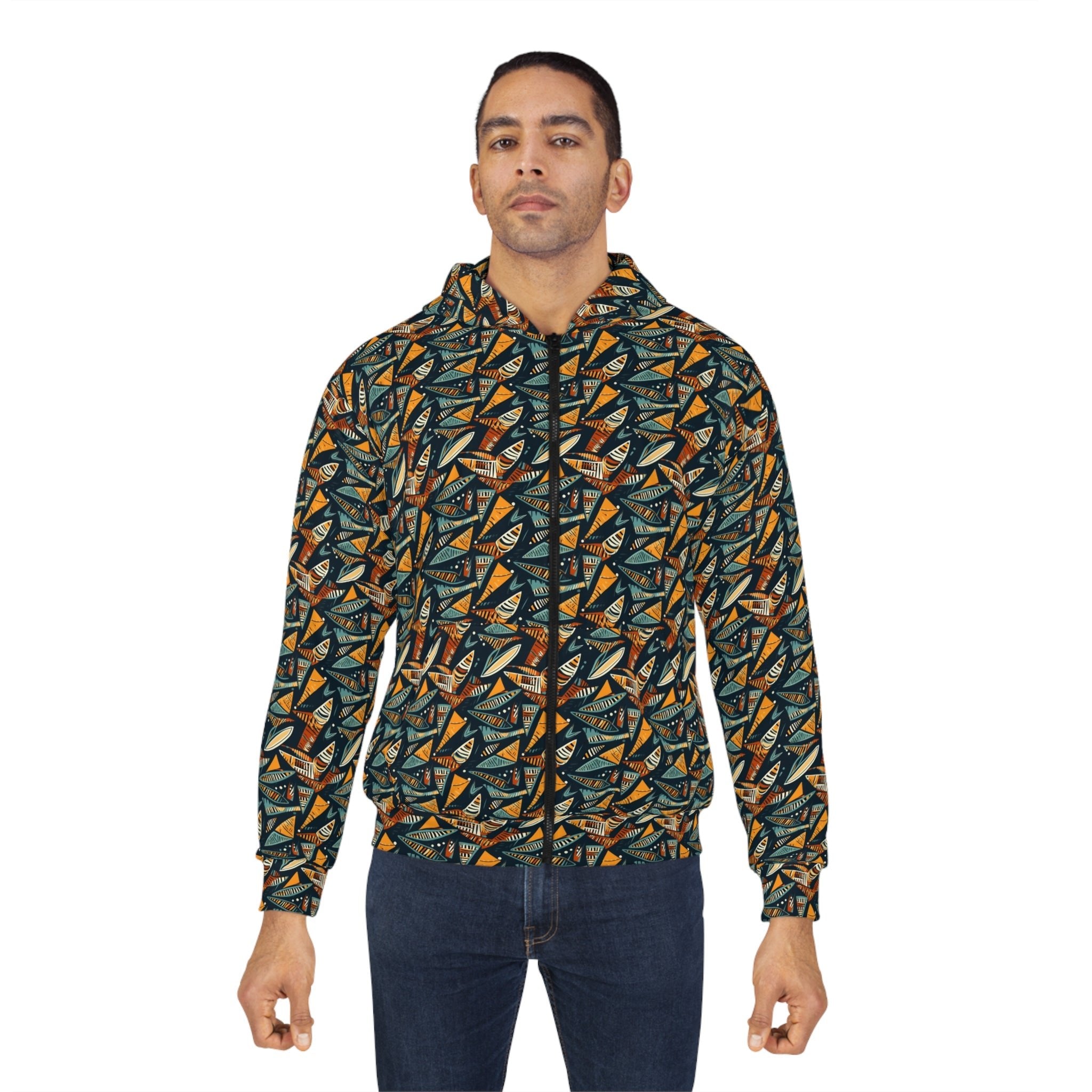 Kente cloth hoodie best sale