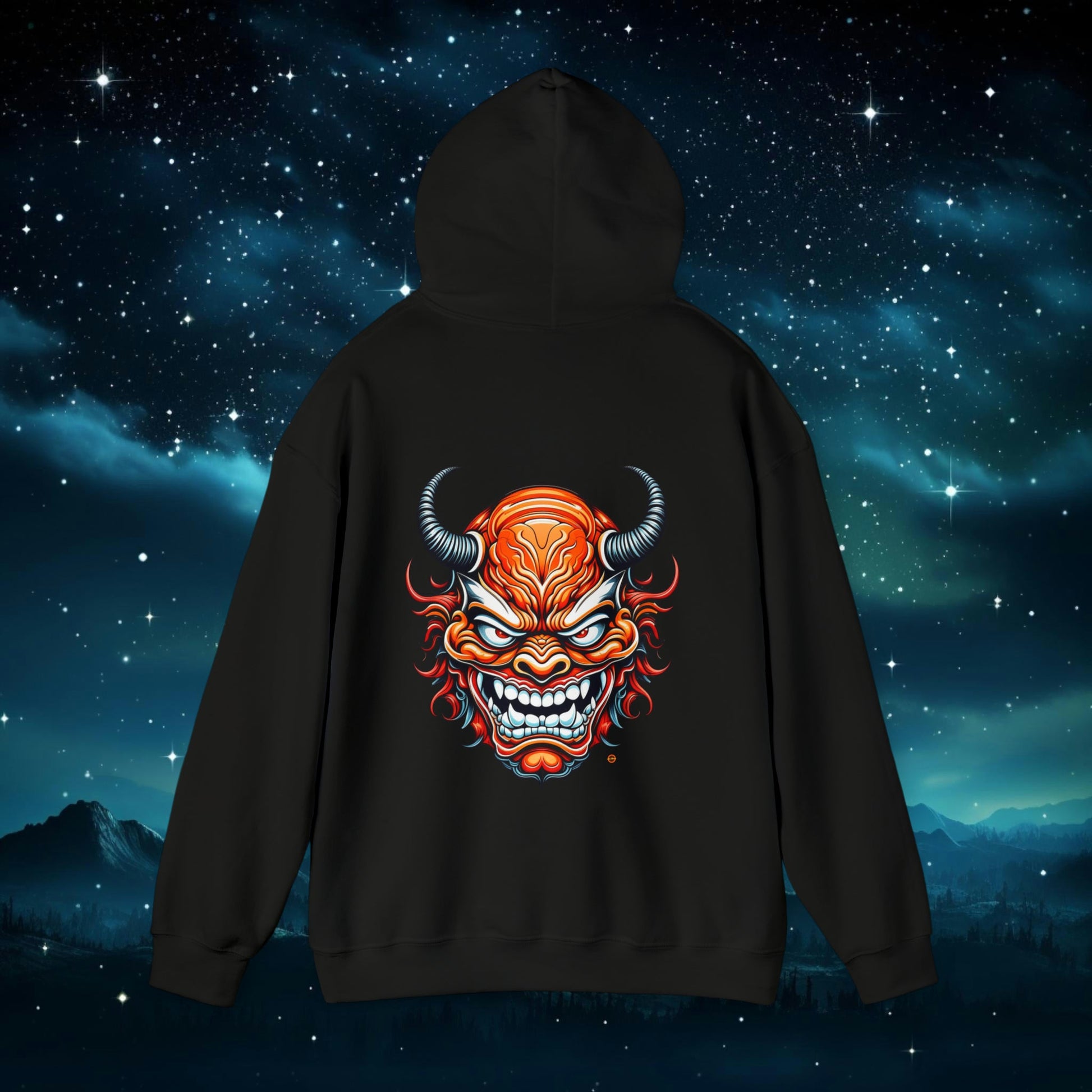 Oni Hooded Sweatshirt - Afro-Manga