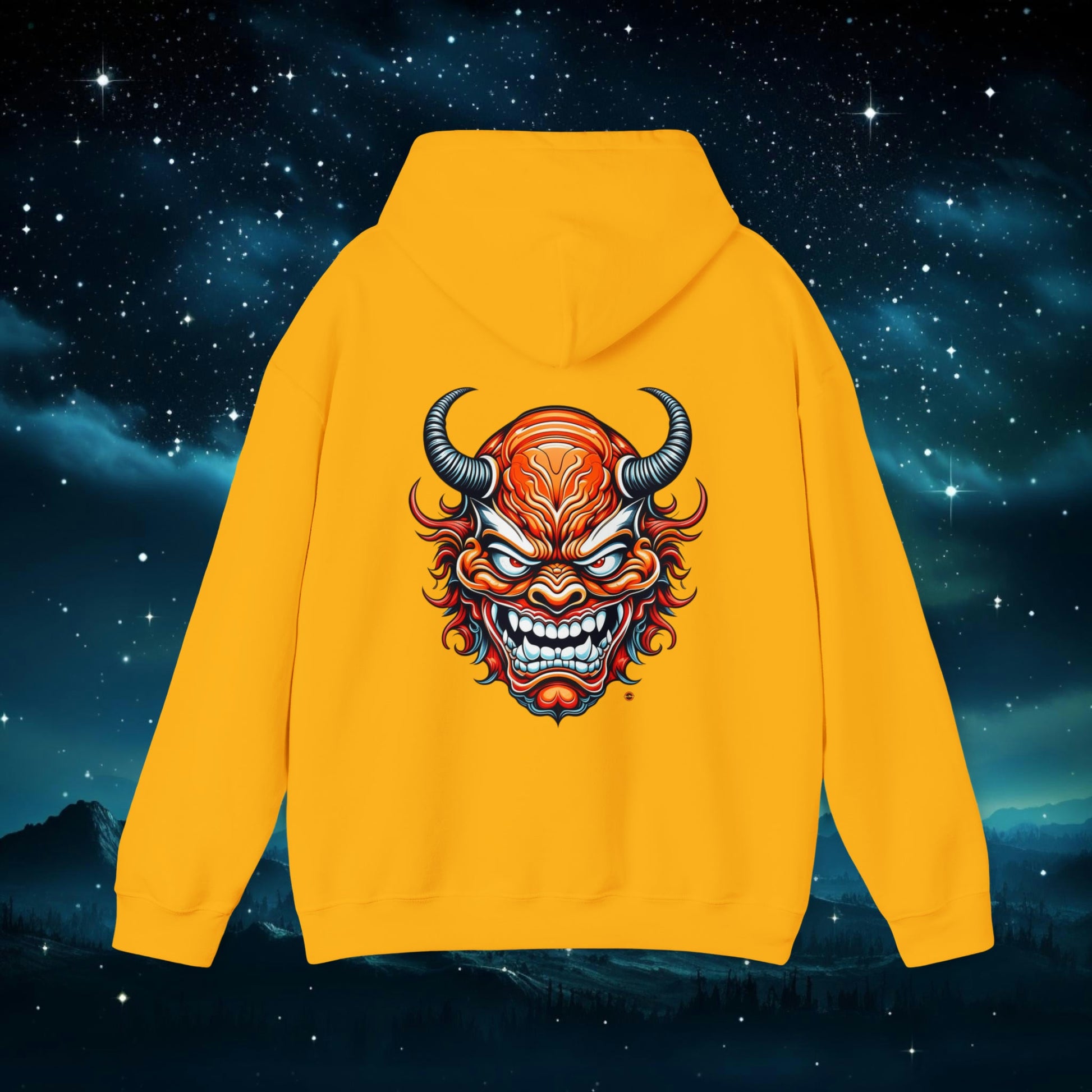 Oni Hooded Sweatshirt - Afro-Manga