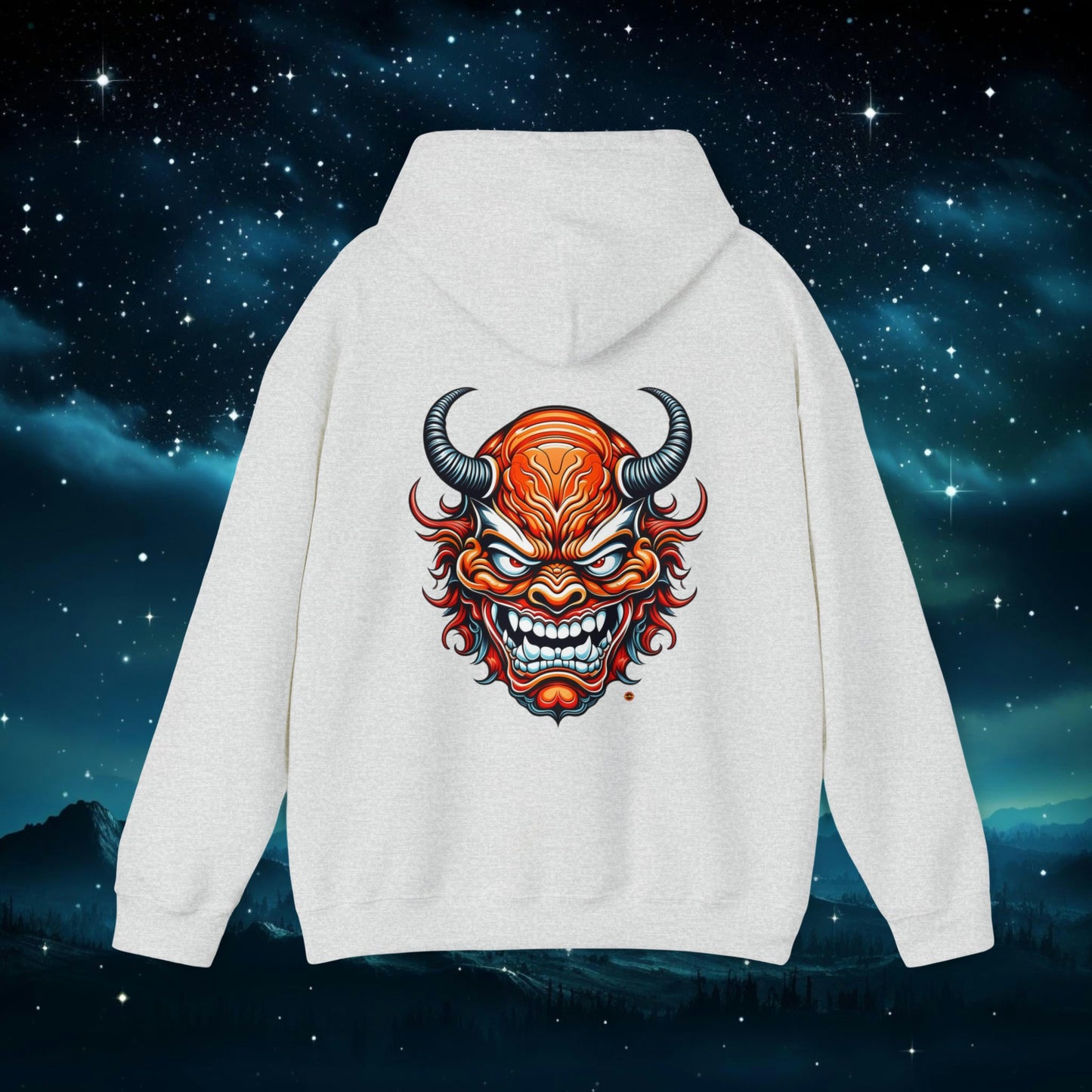 Oni Hooded Sweatshirt - Afro-Manga