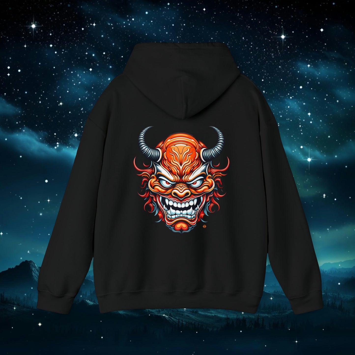 Oni Hooded Sweatshirt - Afro-Manga