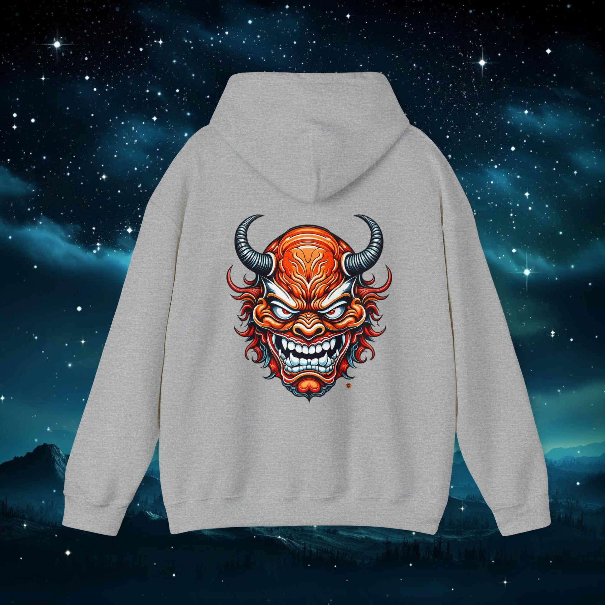 Oni Hooded Sweatshirt - Afro-Manga