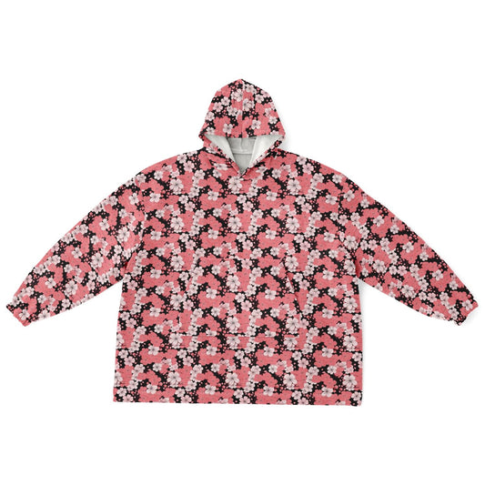 "Sakura Snug Hoodie by Afro-Manga" - Afro-Manga