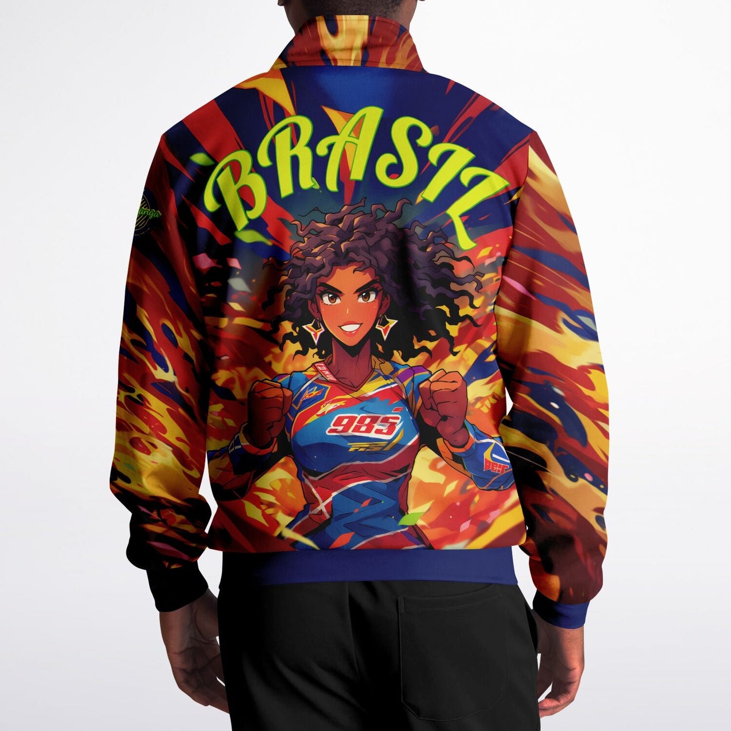 "Samba Storm" Track Jacket - Afro-Manga