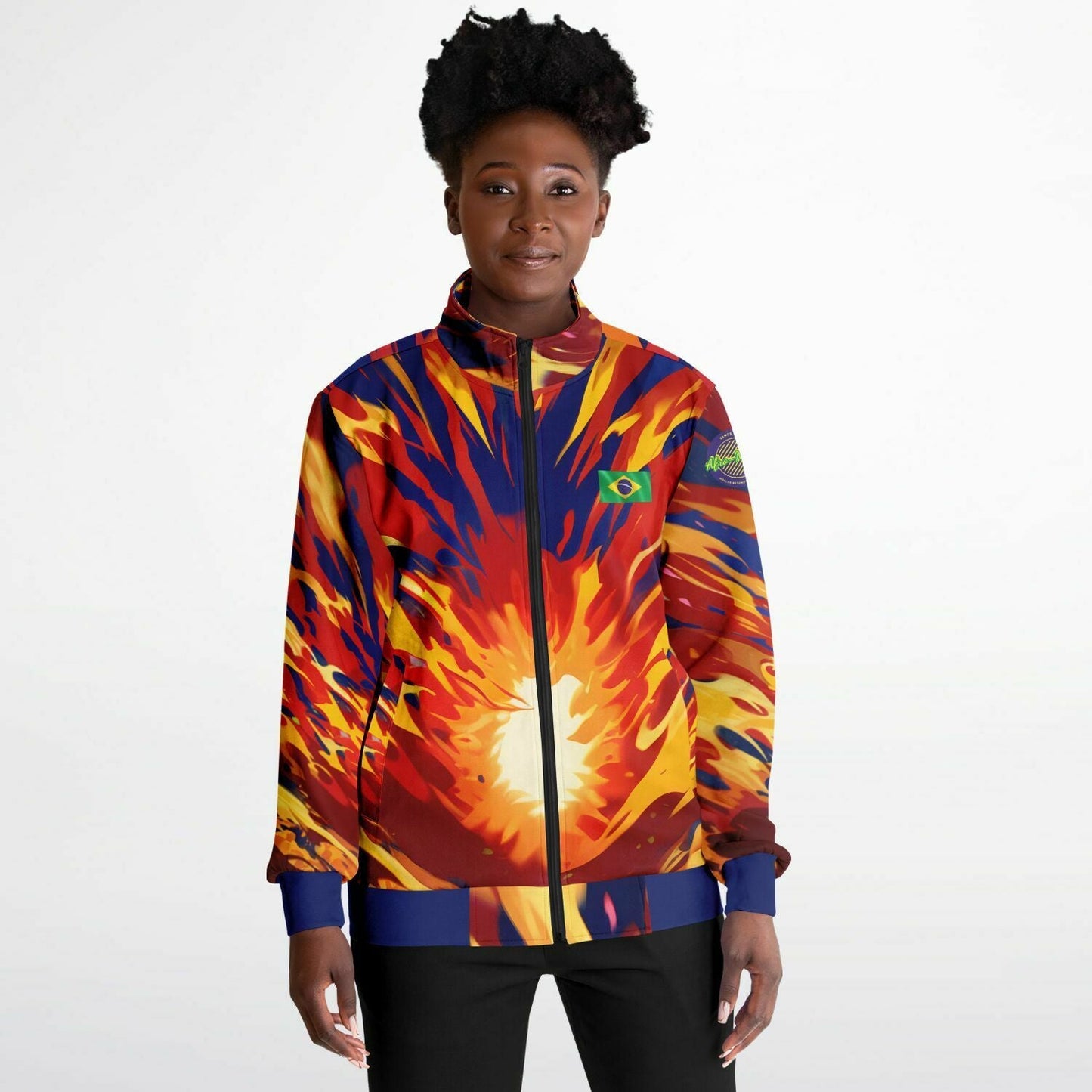 "Samba Storm" Track Jacket - Afro-Manga