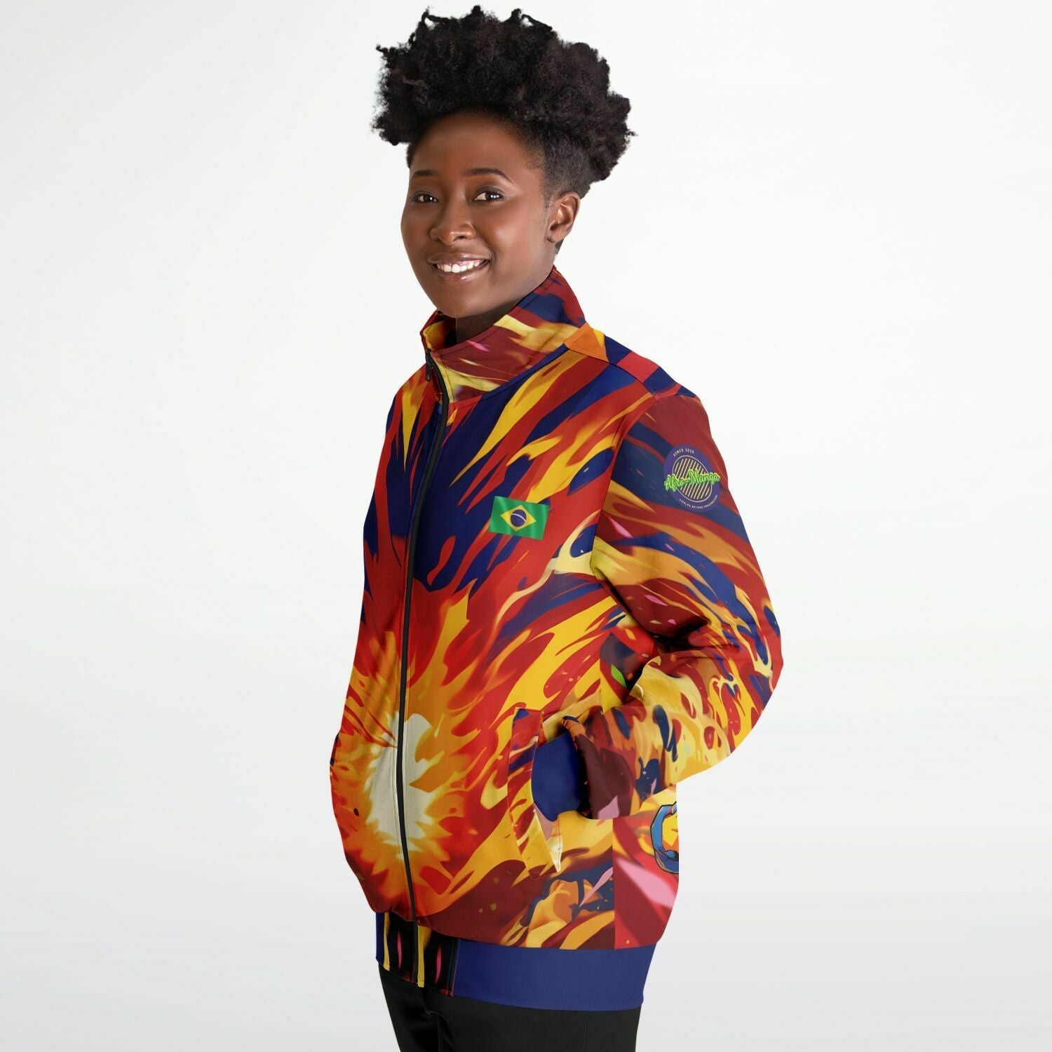 "Samba Storm" Track Jacket - Afro-Manga