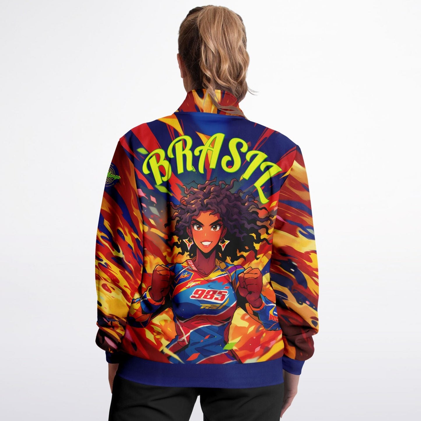 "Samba Storm" Track Jacket - Afro-Manga