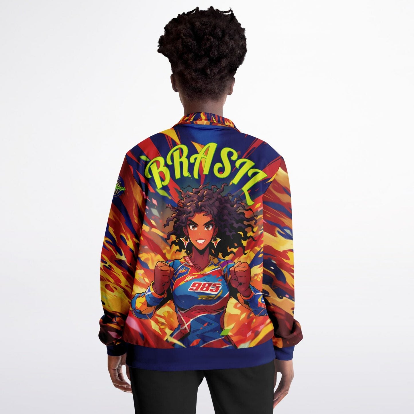 "Samba Storm" Track Jacket - Afro-Manga