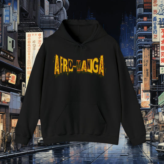 Sista Cyborg™ Hooded Sweatshirt - Afro-Manga