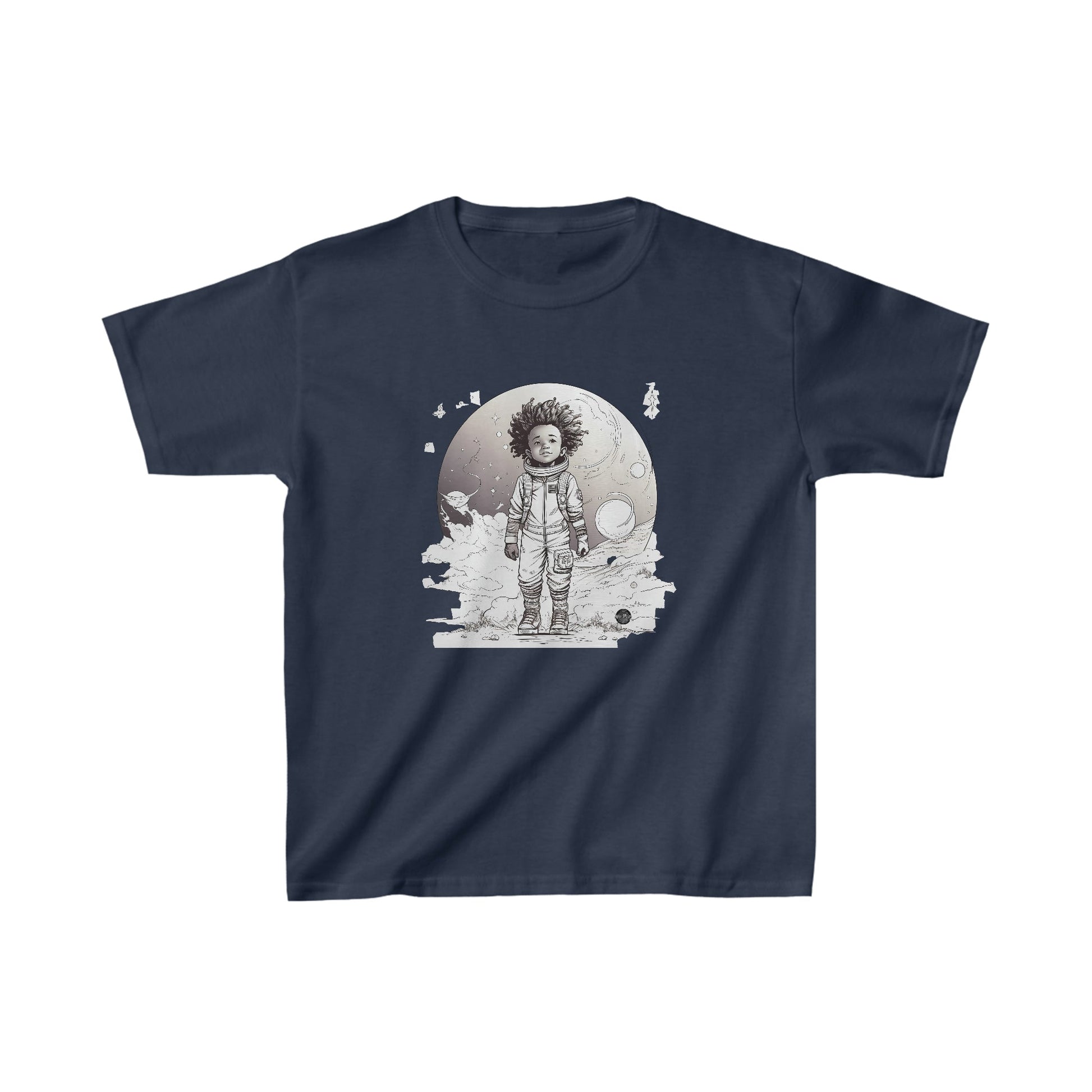 Space Cadet Kid's Heavy Cotton™ Tee - Afro-Manga