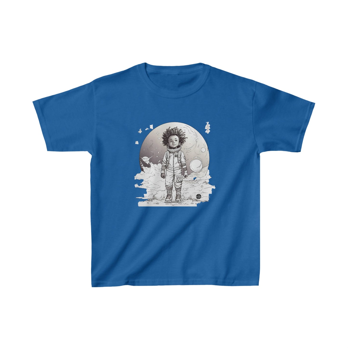 Space Cadet Kid's Heavy Cotton™ Tee - Afro-Manga