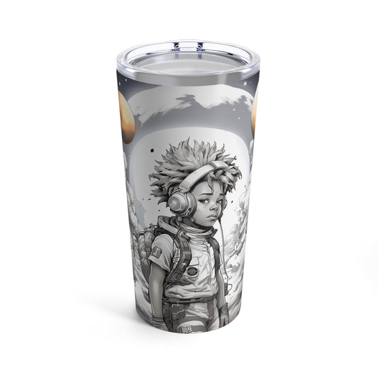 Space Scout Variant Tumbler 20oz - Afro-MangaMugPrintify2105019378743241175920 ozBottles & TumblersHome & Living1