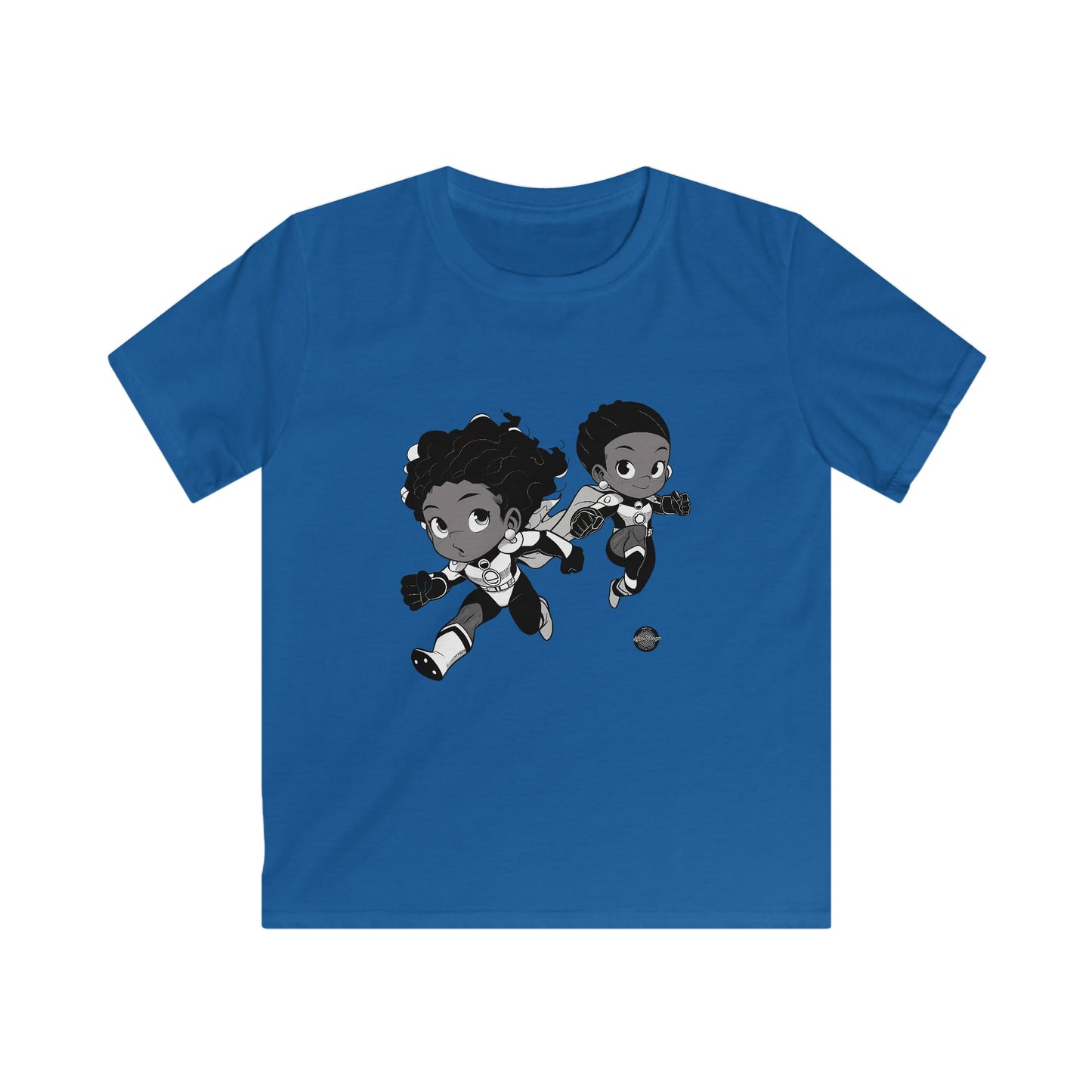 Superhero Gals Kid's Softstyle Tee - Afro-Manga