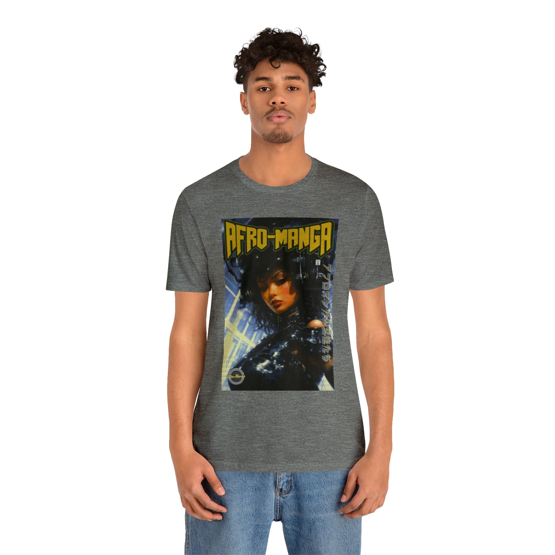 The Ladies of Afro-Manga Variant Unisex Jersey Short Sleeve Tee - Afro-Manga