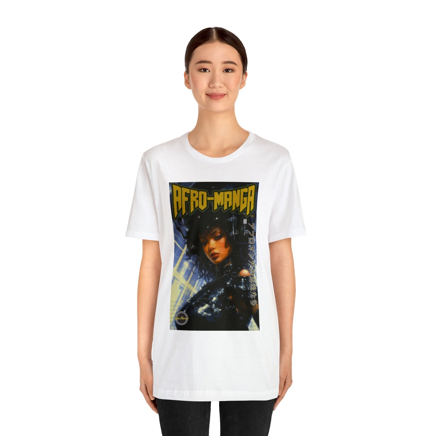 The Ladies of Afro-Manga Variant Unisex Jersey Short Sleeve Tee - Afro-Manga