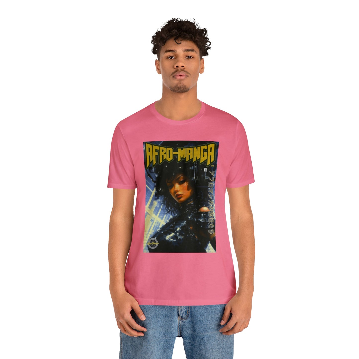 The Ladies of Afro-Manga Variant Unisex Jersey Short Sleeve Tee - Afro-Manga