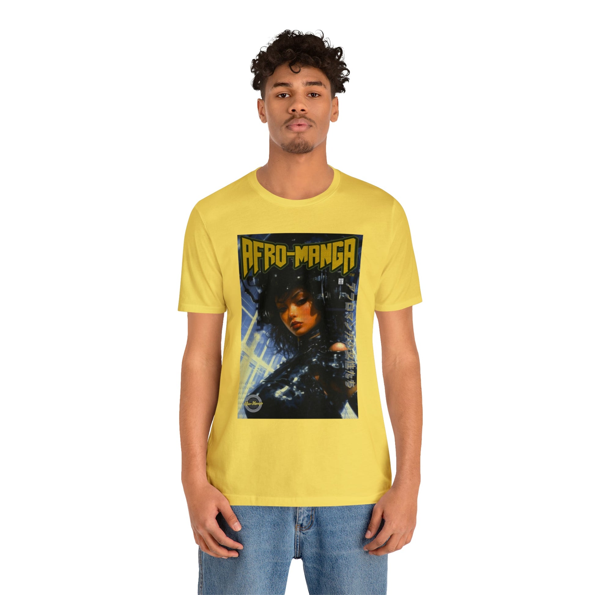 The Ladies of Afro-Manga Variant Unisex Jersey Short Sleeve Tee - Afro-Manga