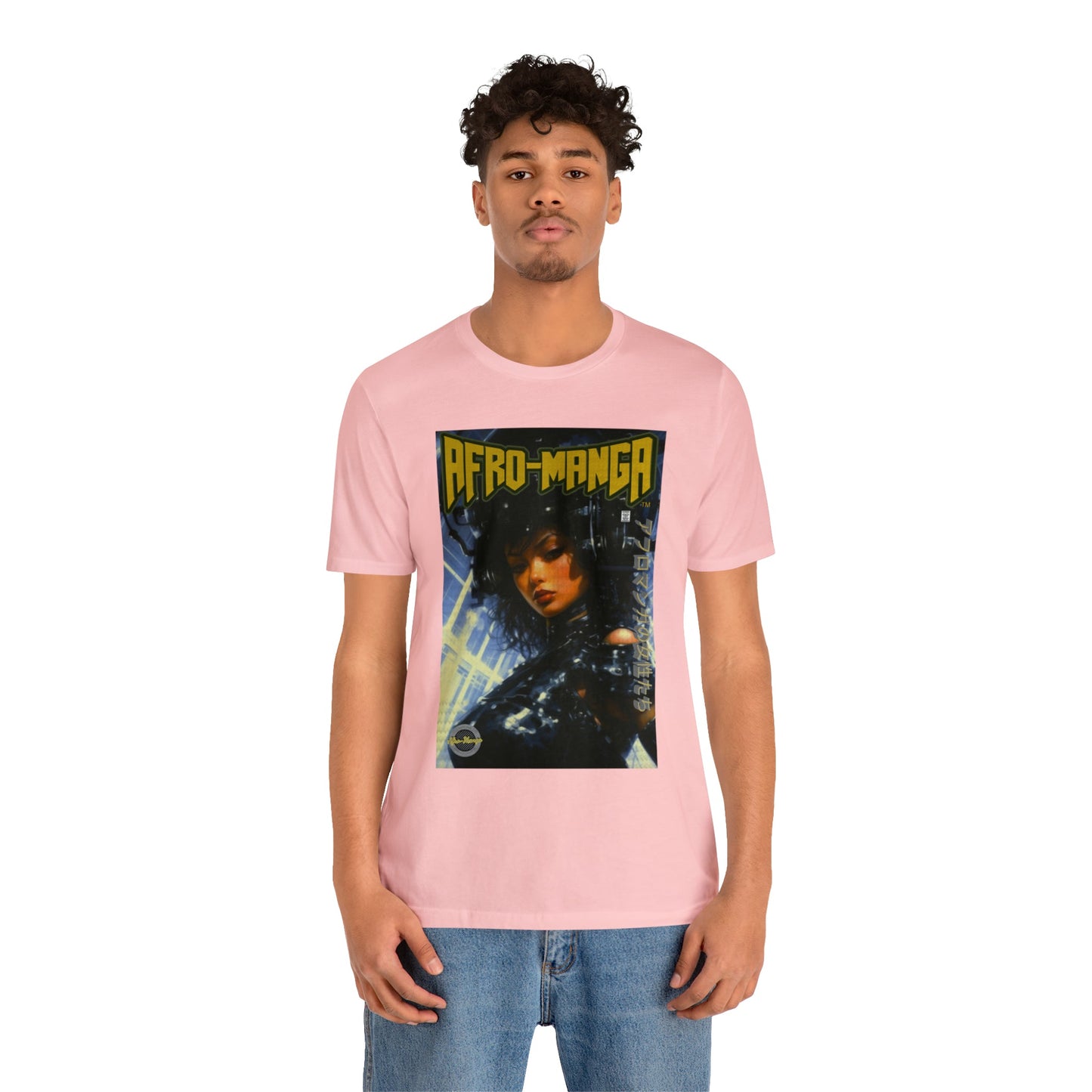 The Ladies of Afro-Manga Variant Unisex Jersey Short Sleeve Tee - Afro-Manga