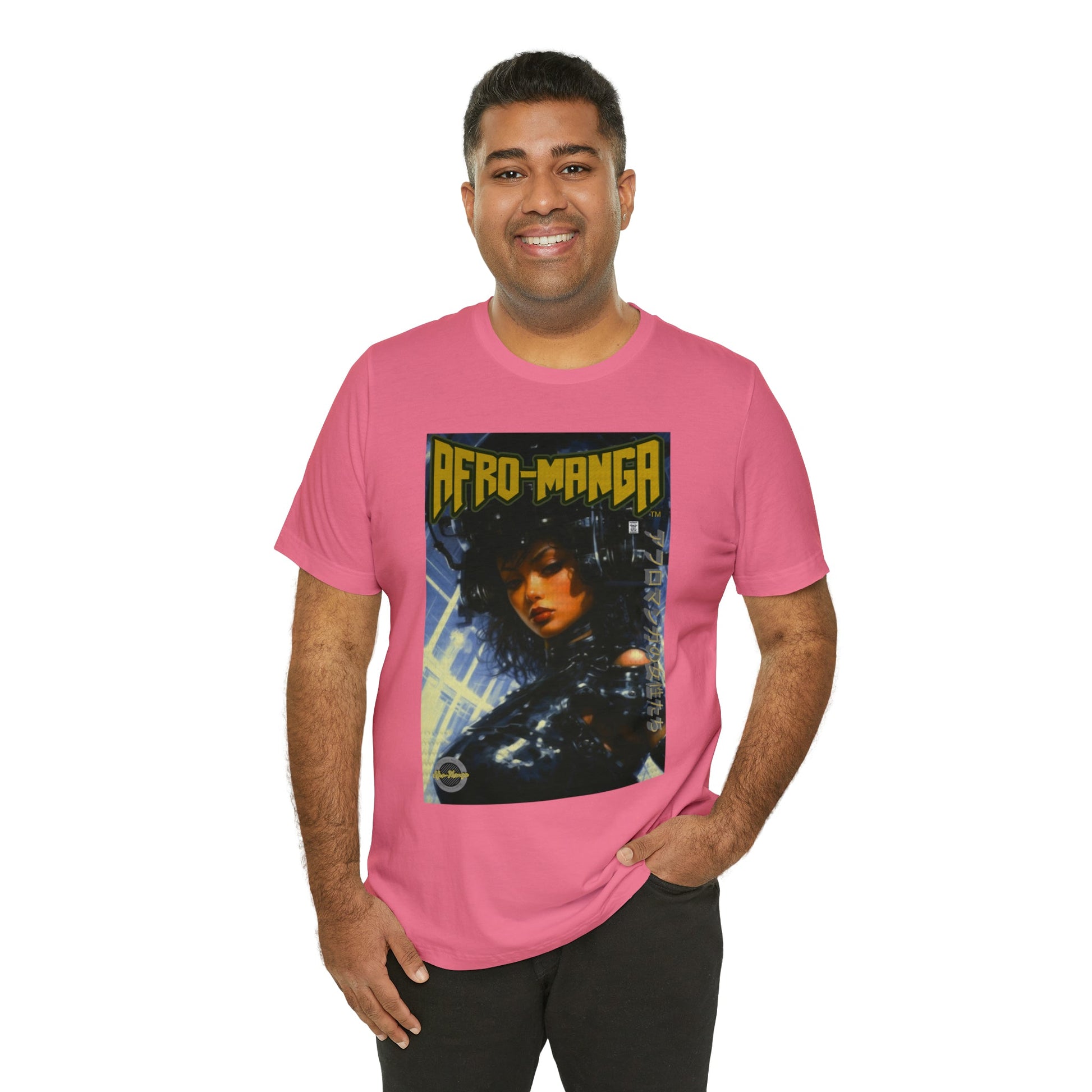 The Ladies of Afro-Manga Variant Unisex Jersey Short Sleeve Tee - Afro-Manga