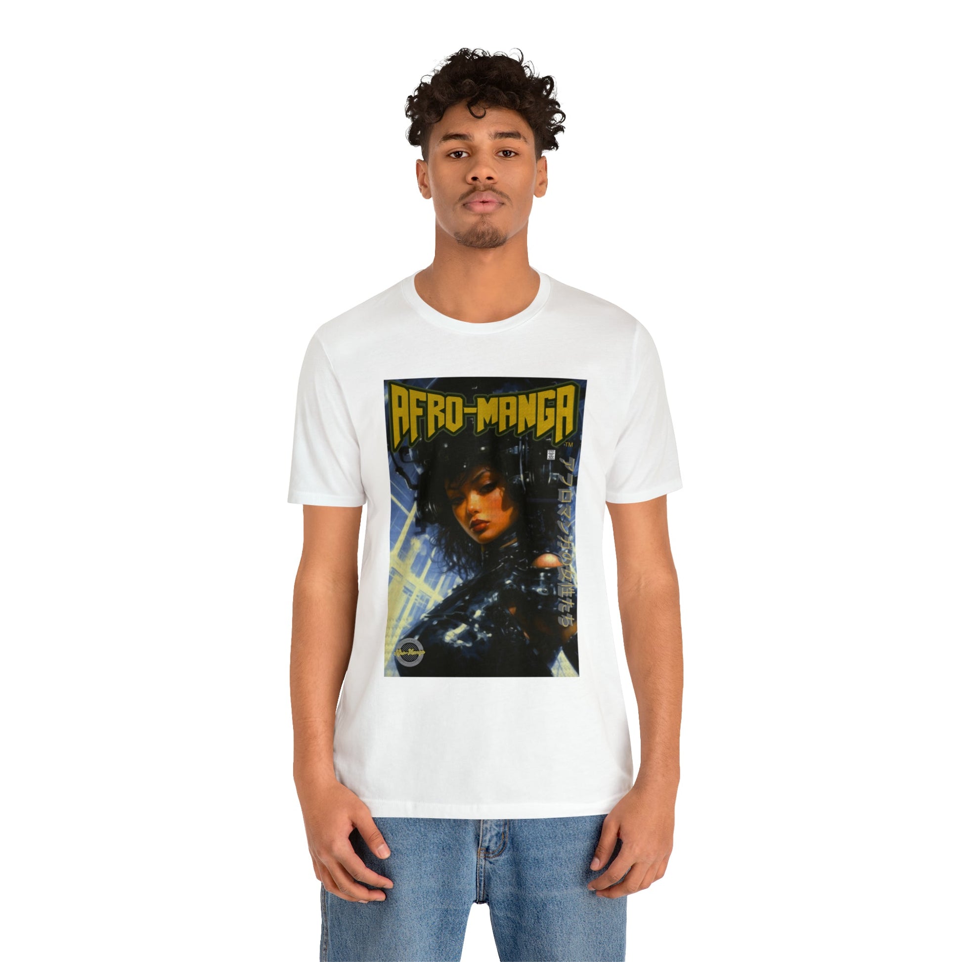 The Ladies of Afro-Manga Variant Unisex Jersey Short Sleeve Tee - Afro-Manga