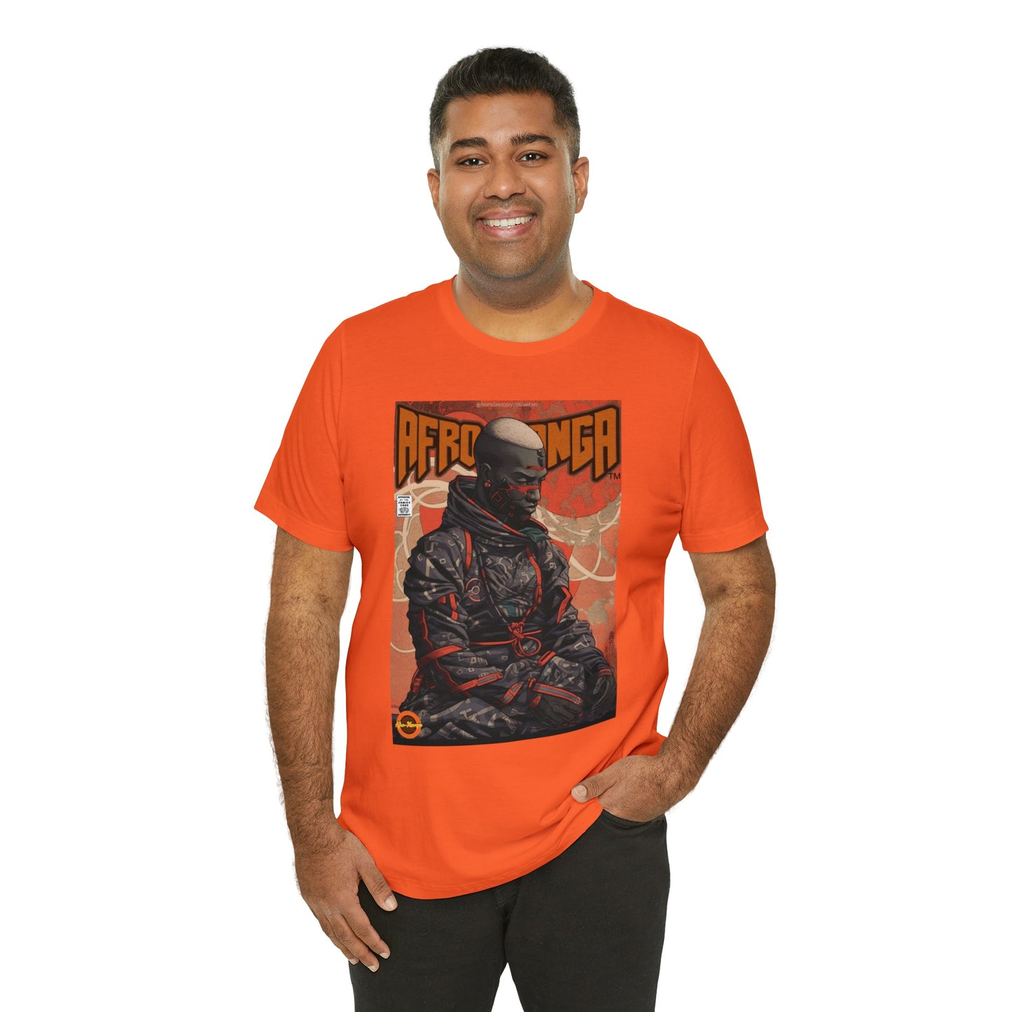 The Shaman Unisex Jersey Short Sleeve Tee - Afro-Manga