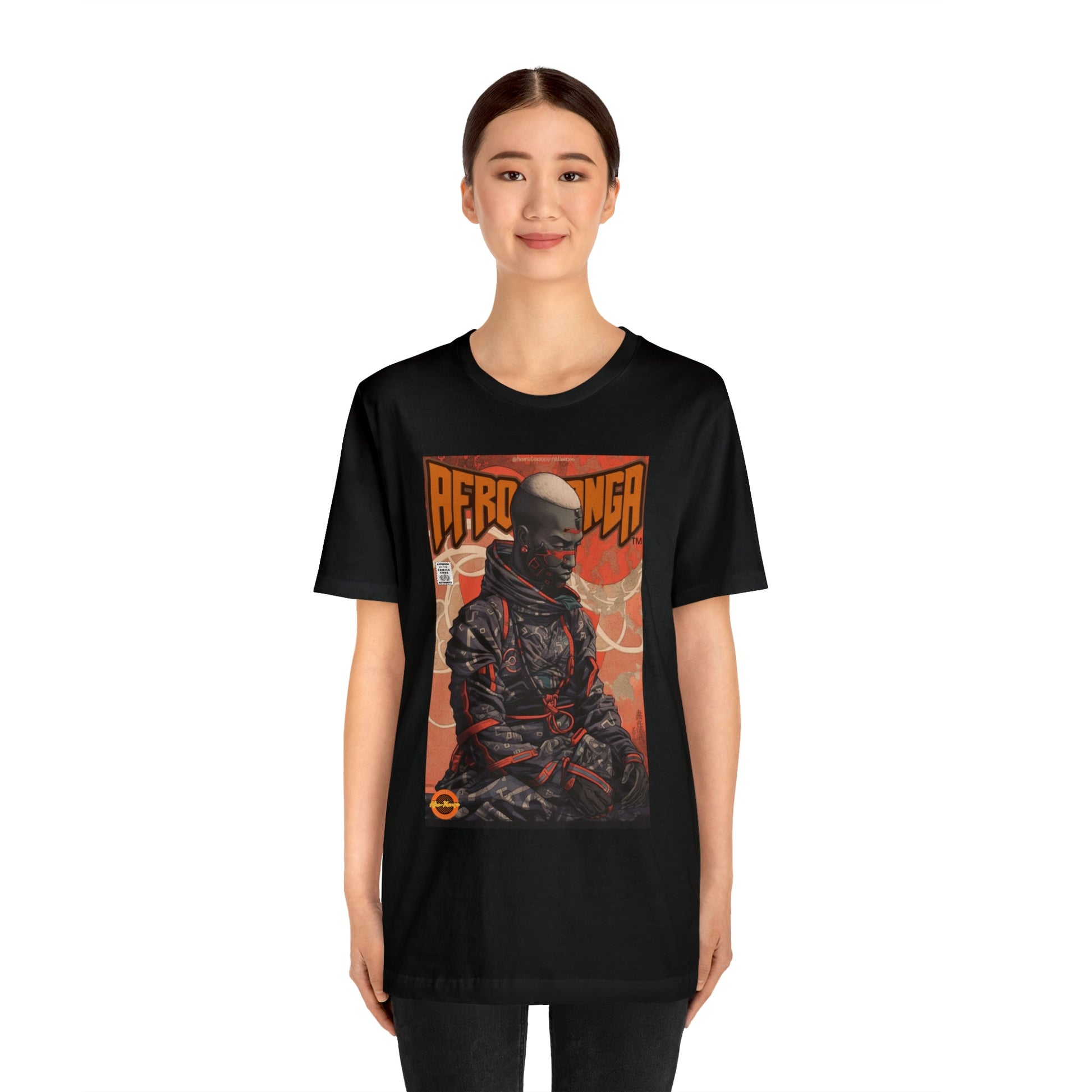 The Shaman Unisex Jersey Short Sleeve Tee - Afro-Manga