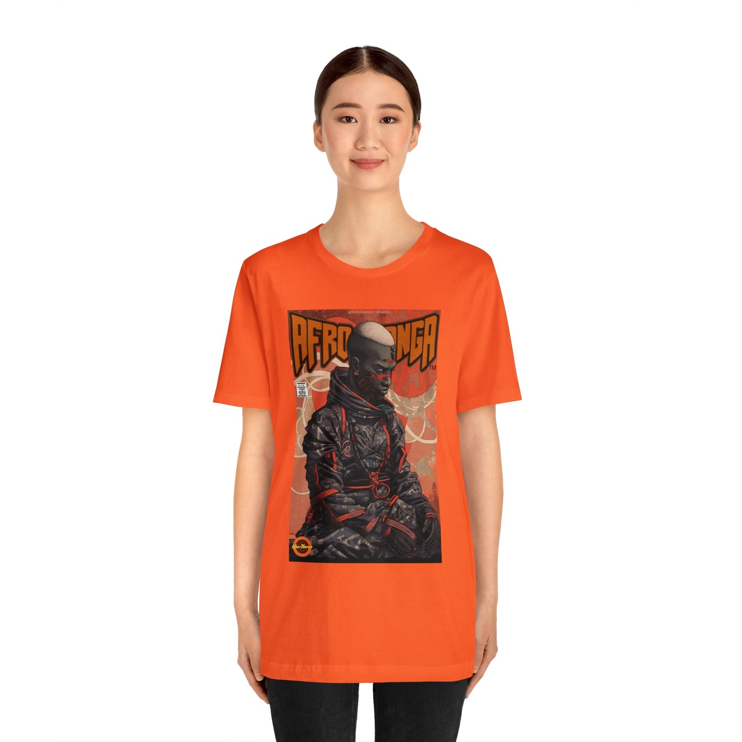 The Shaman Unisex Jersey Short Sleeve Tee - Afro-Manga